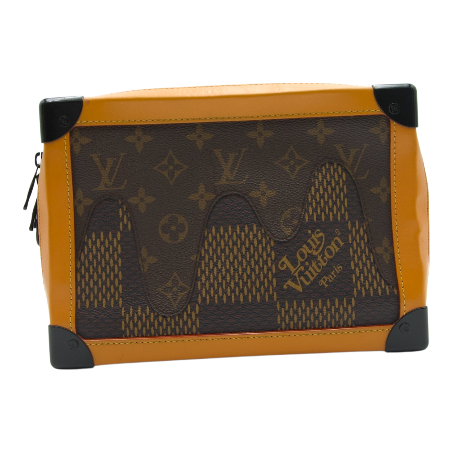 Louis Vuitton Clutch Box Patchwork Monogram
