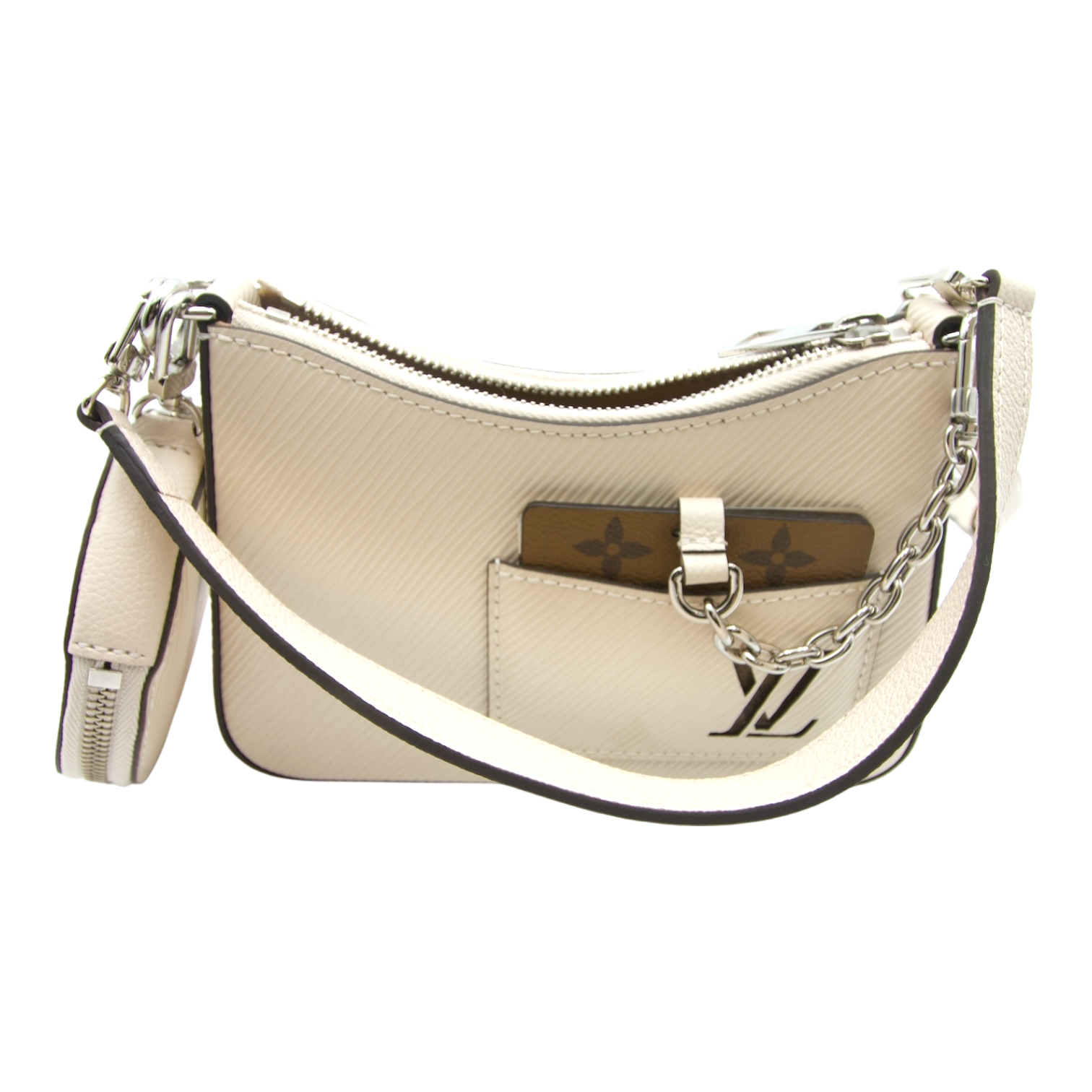 Louis Vuitton Epi Multi Pochette Ivory