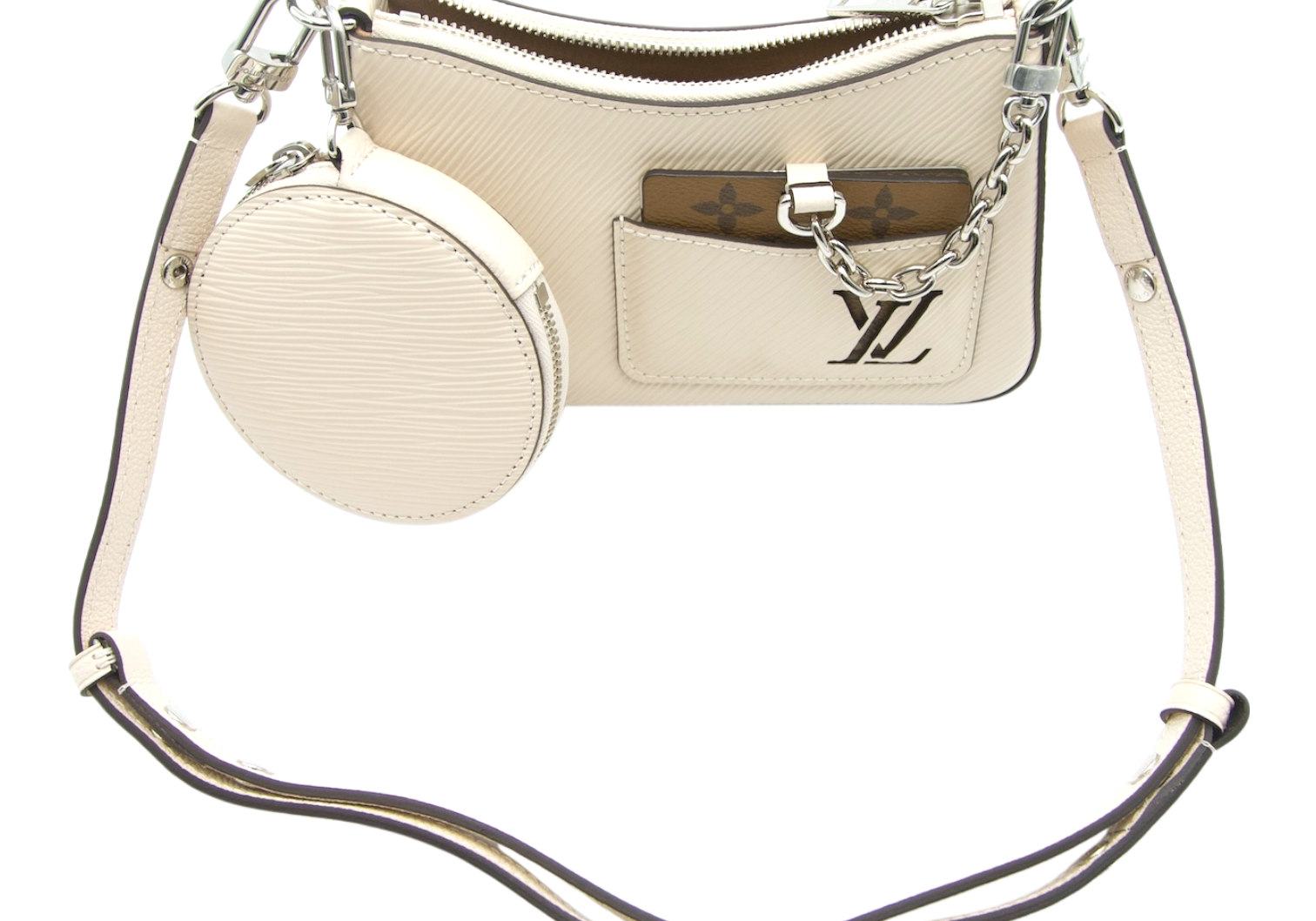 Louis Vuitton Epi Multi Pochette Ivory