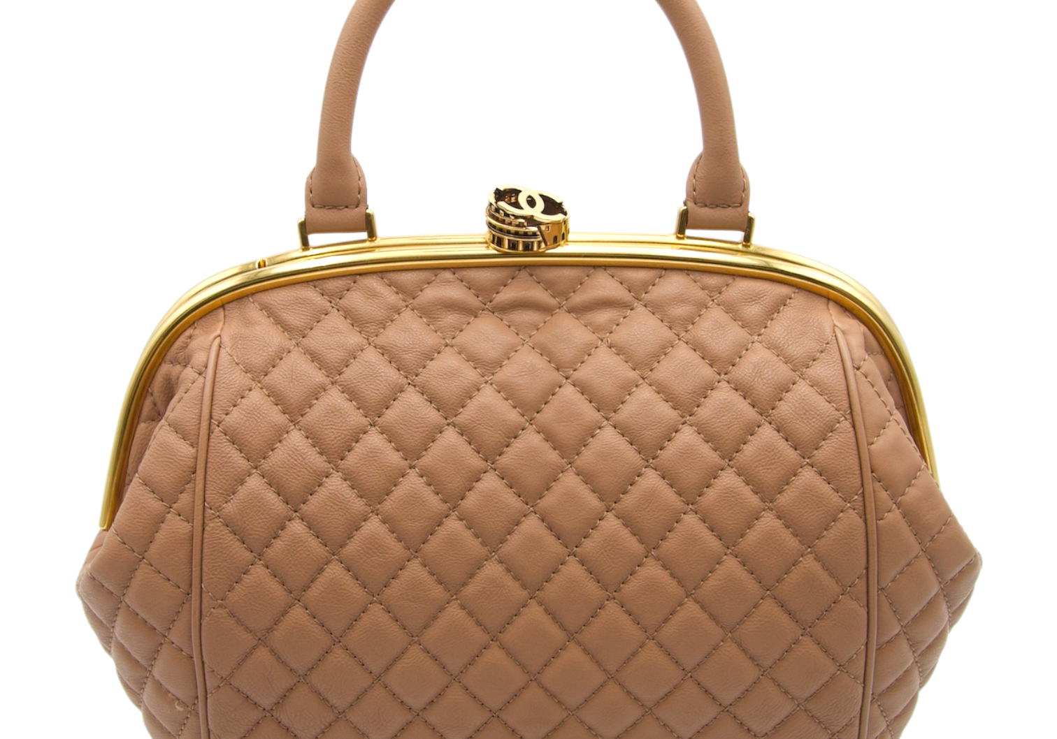 Chanel Colosseum Lock Bowling Bag