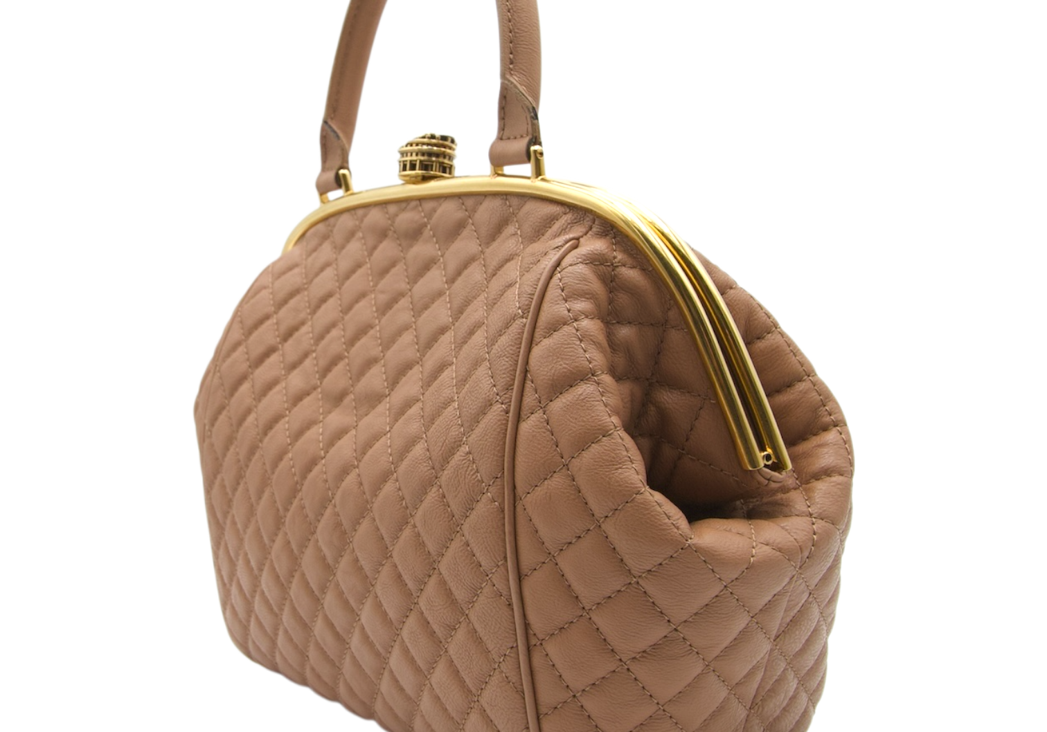 Chanel Colosseum Lock Bowling Bag