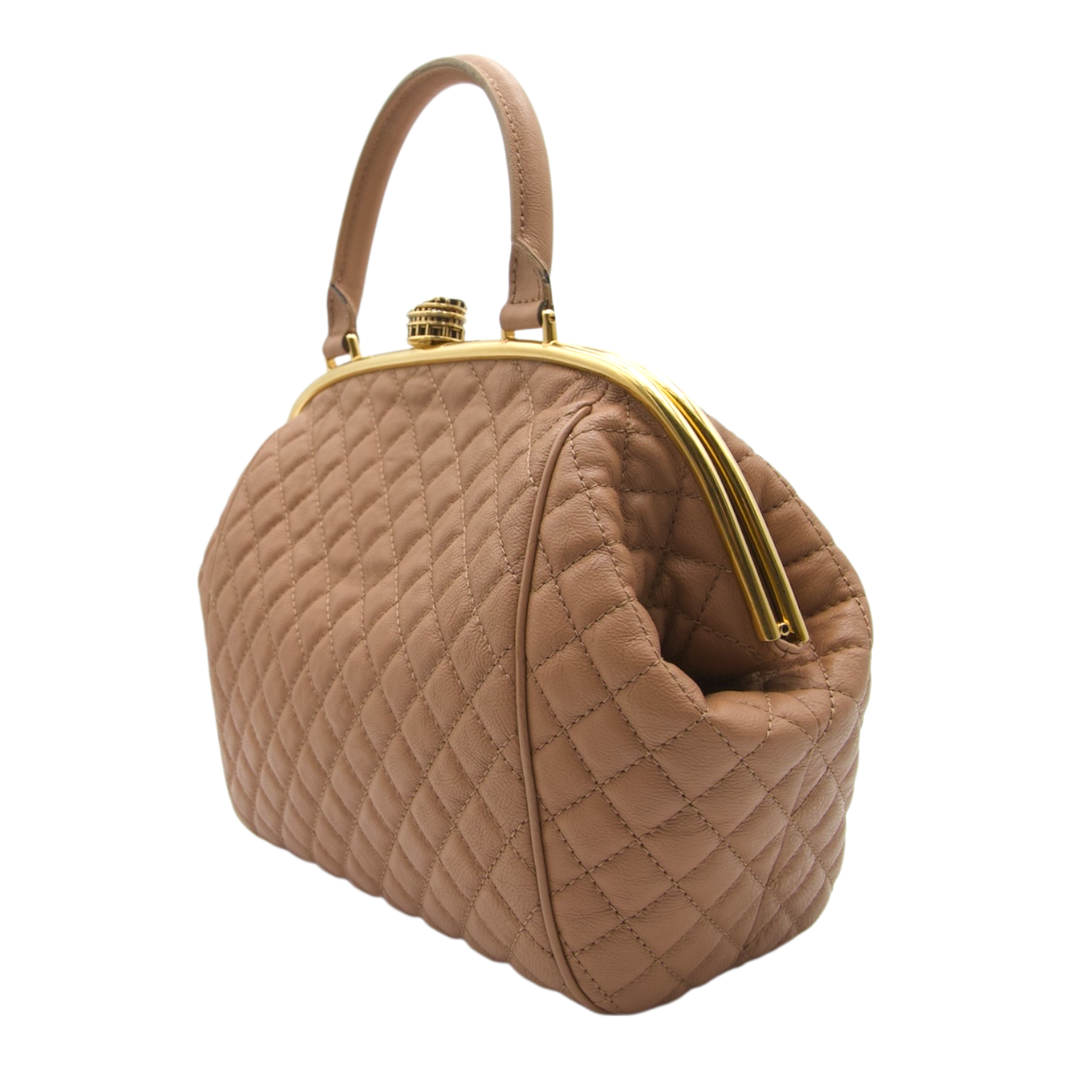 Chanel Colosseum Lock Bowling Bag