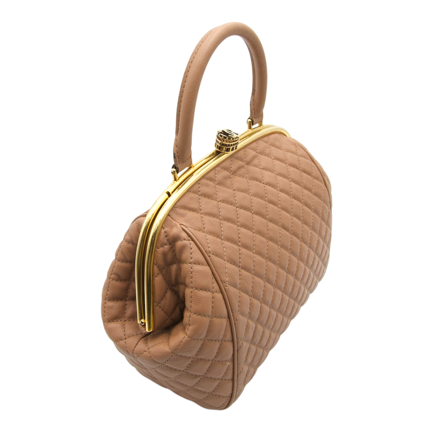 Chanel Colosseum Lock Bowling Bag