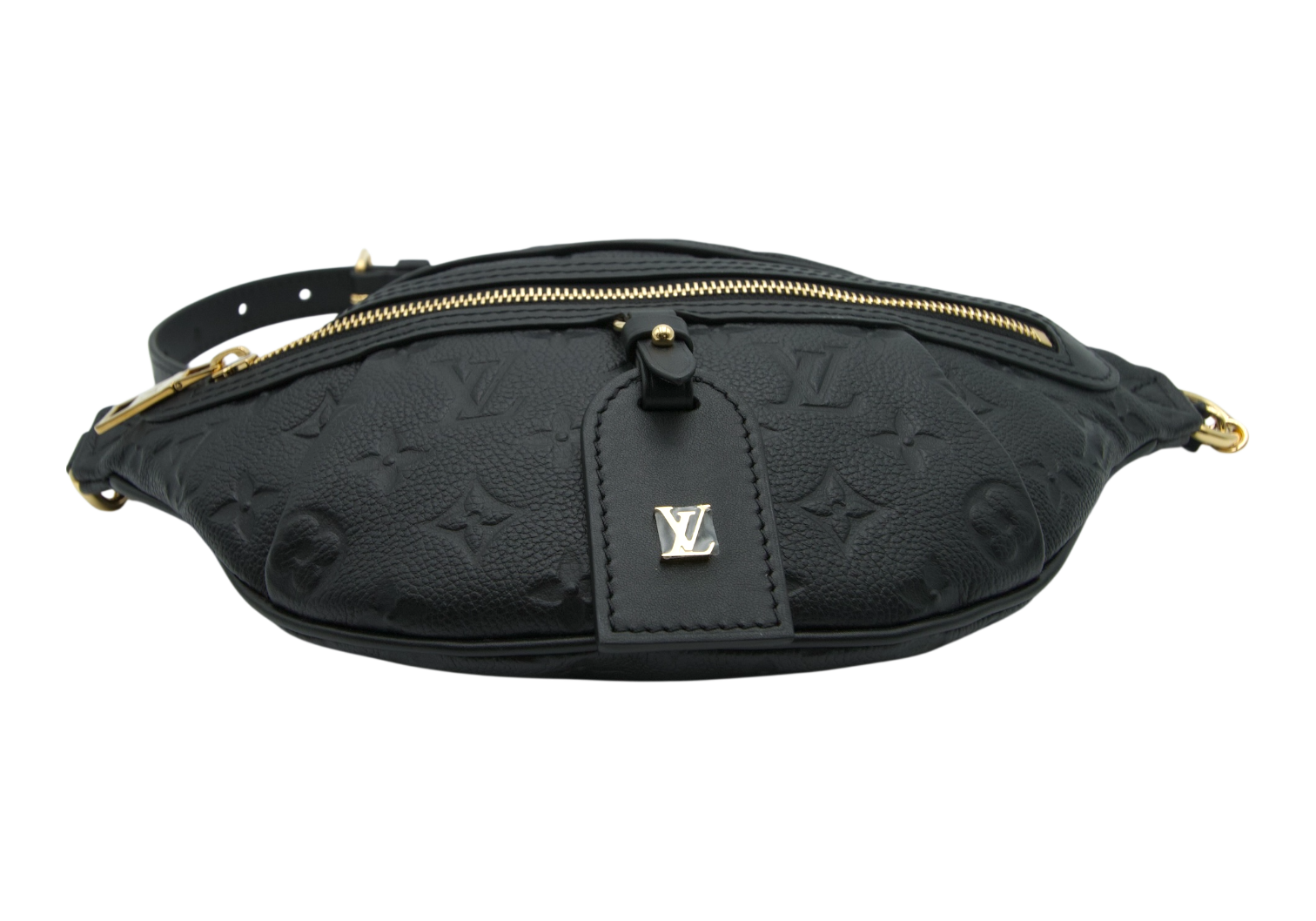 Louis Vuitton Black Monogram Empreinte Leather Bumbag