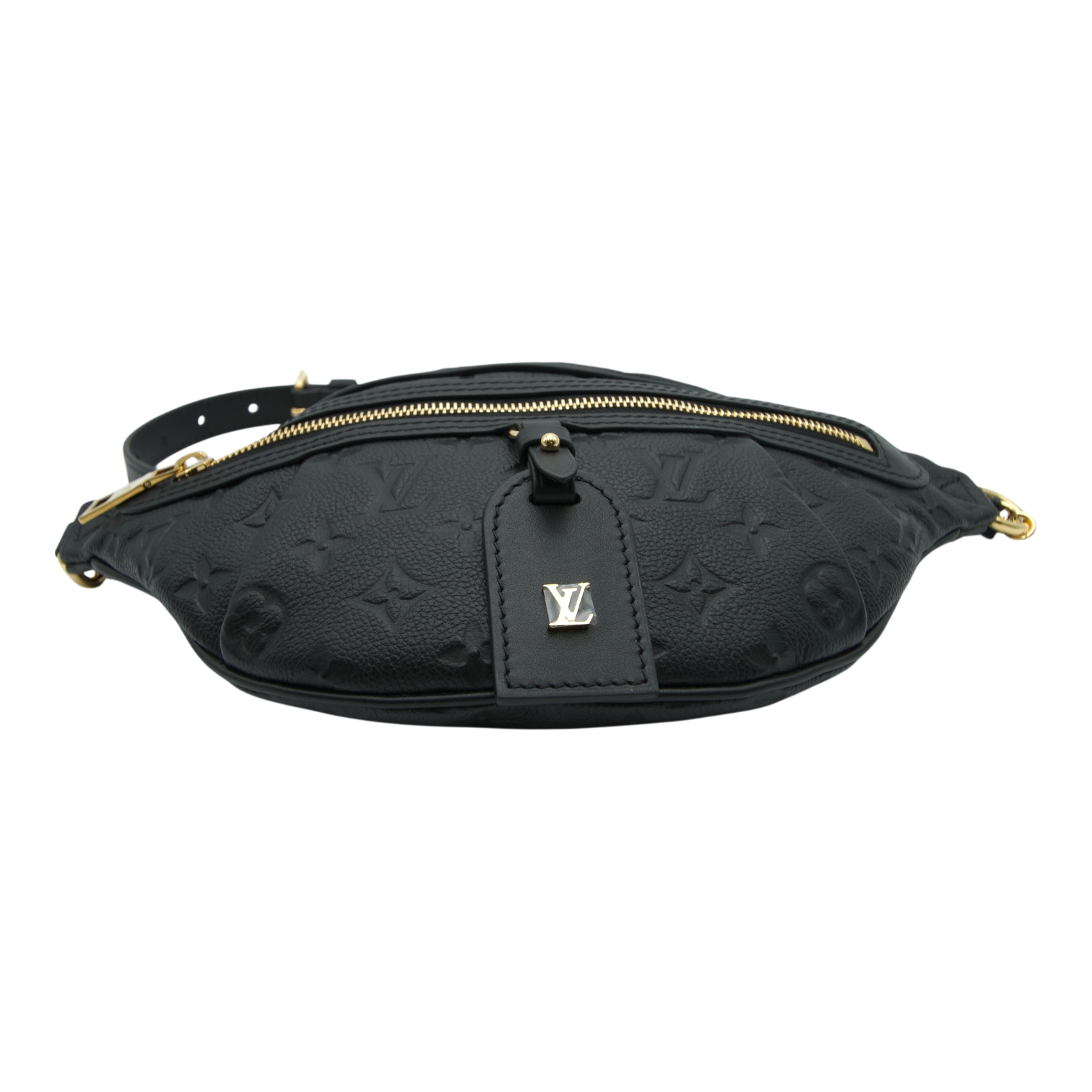 Louis Vuitton Black Monogram Empreinte Leather Bumbag