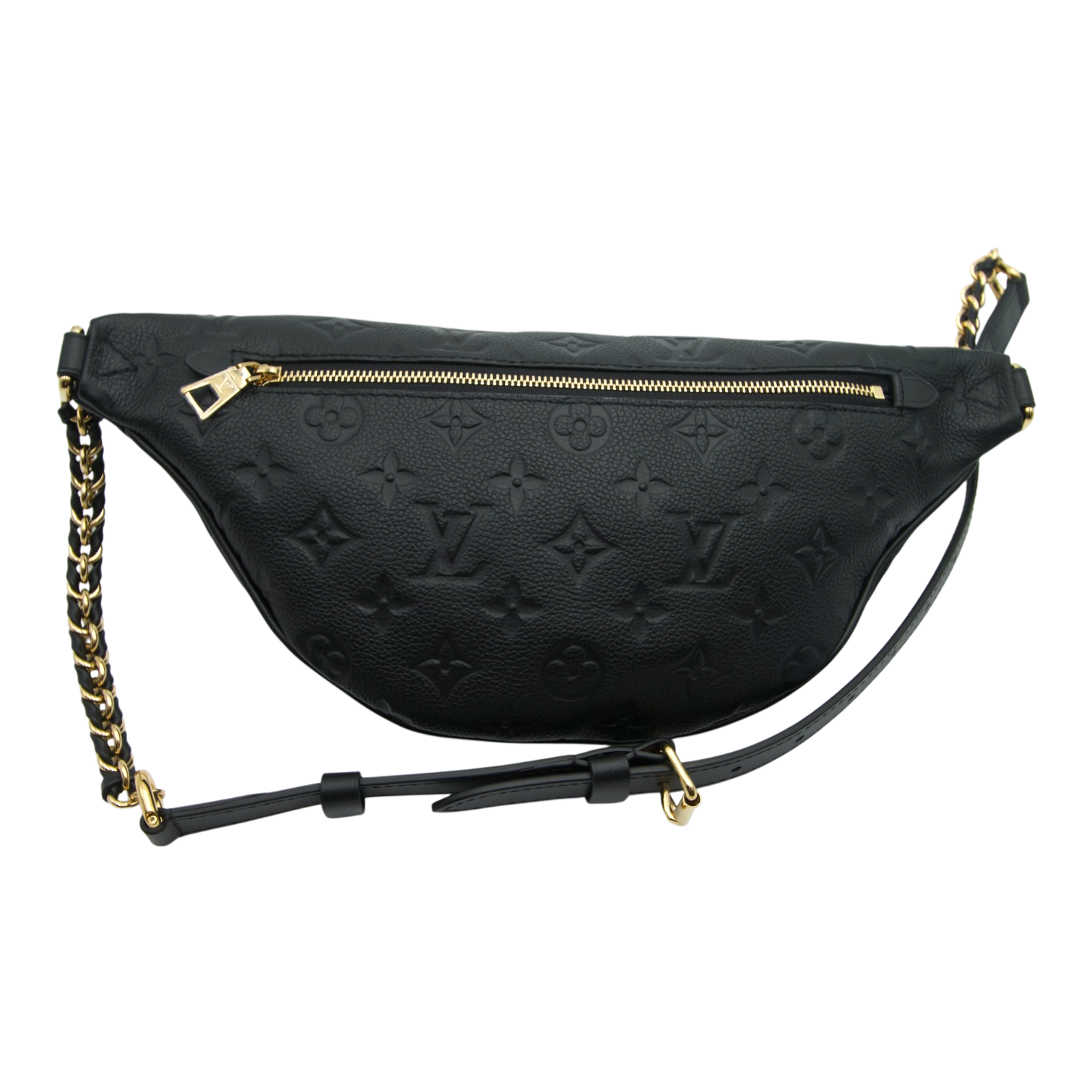 Louis Vuitton Black Monogram Empreinte Leather Bumbag