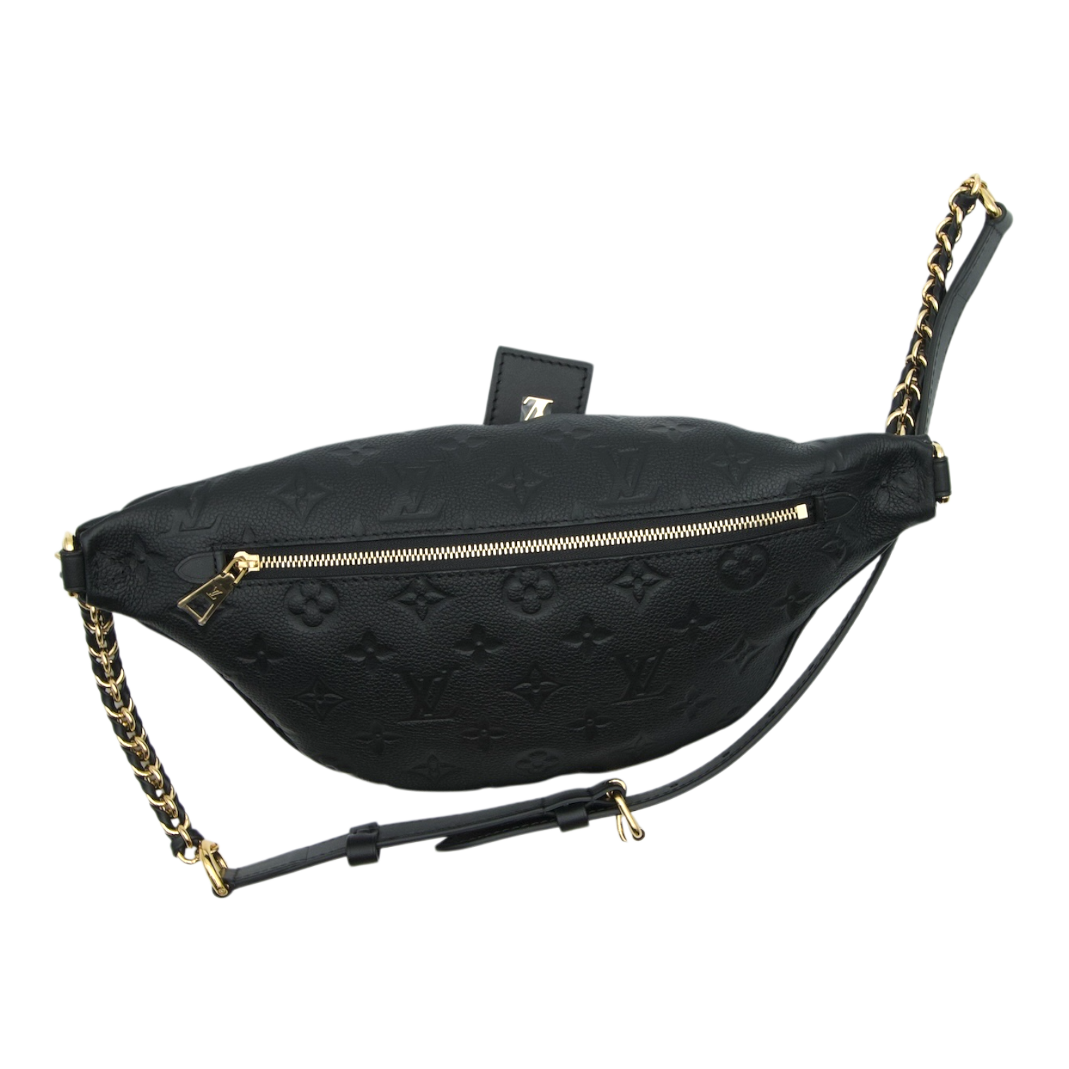 Louis Vuitton Black Monogram Empreinte Leather Bumbag