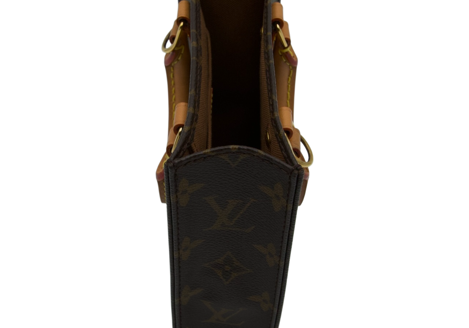 Louis Vuitton Petit Sac Plat, Monogram Canvas