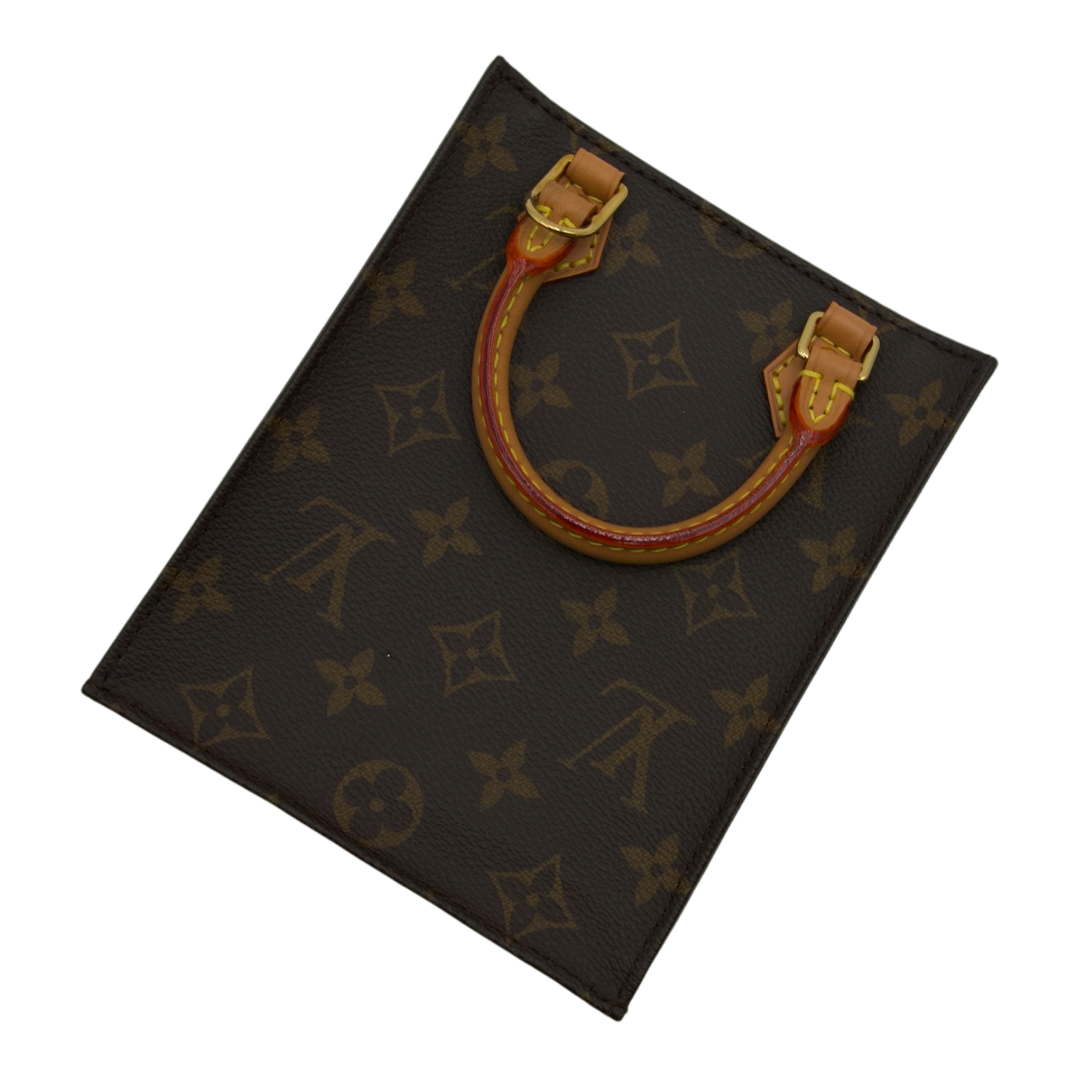 Louis Vuitton Petit Sac Plat, Monogram Canvas