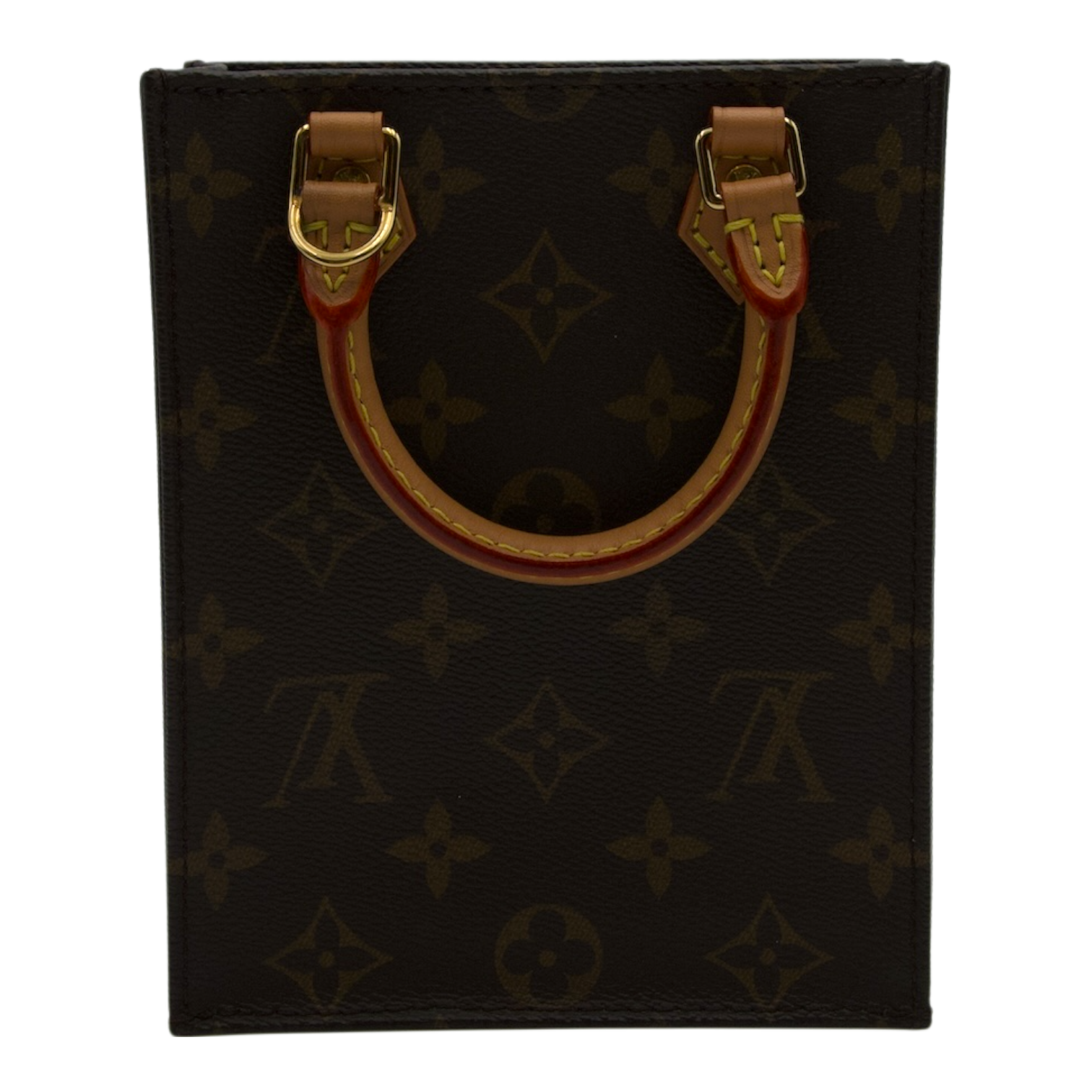Louis Vuitton Petit Sac Plat, Monogram Canvas