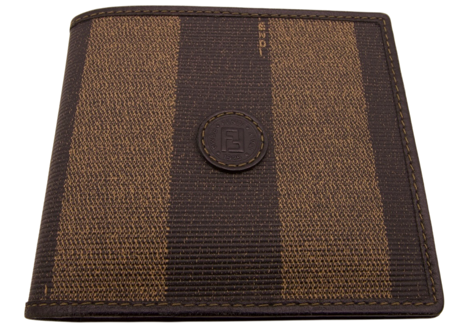 Fendi Vintage Bifold Wallet in Coated Canvas