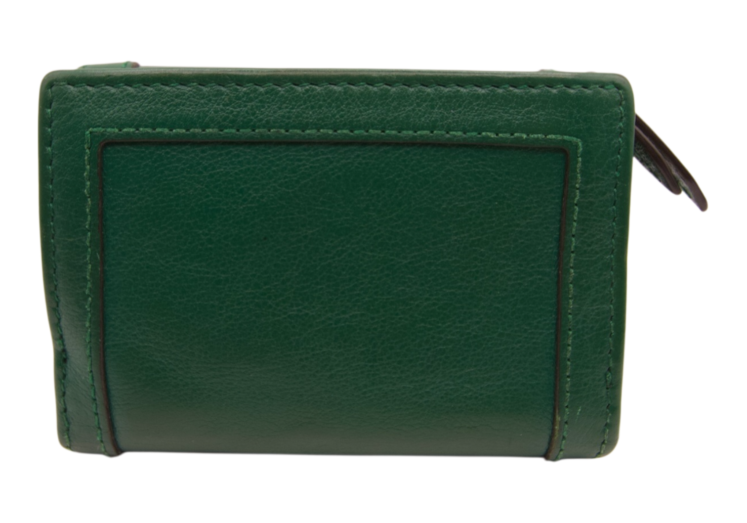 Gucci Bamboo Wallet in Green Leather