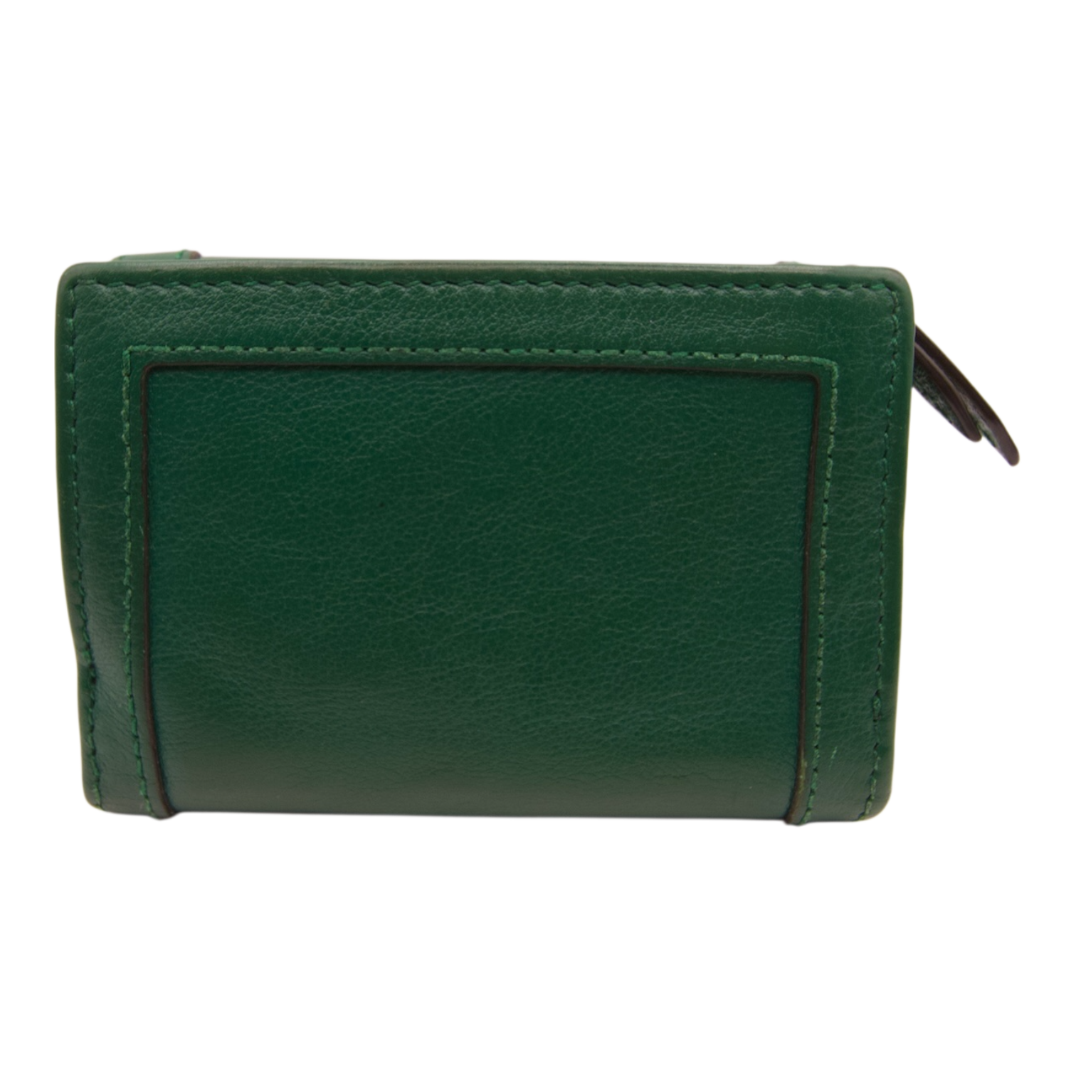 Gucci Bamboo Wallet in Green Leather