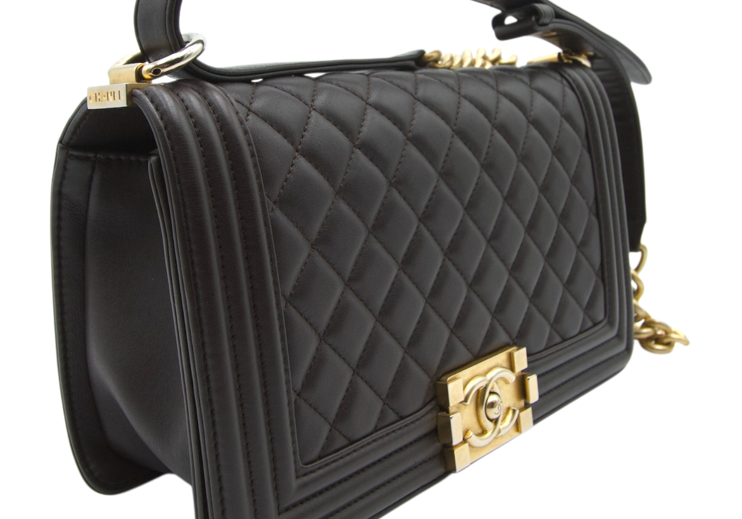 Chanel Boy Bag Chocolate