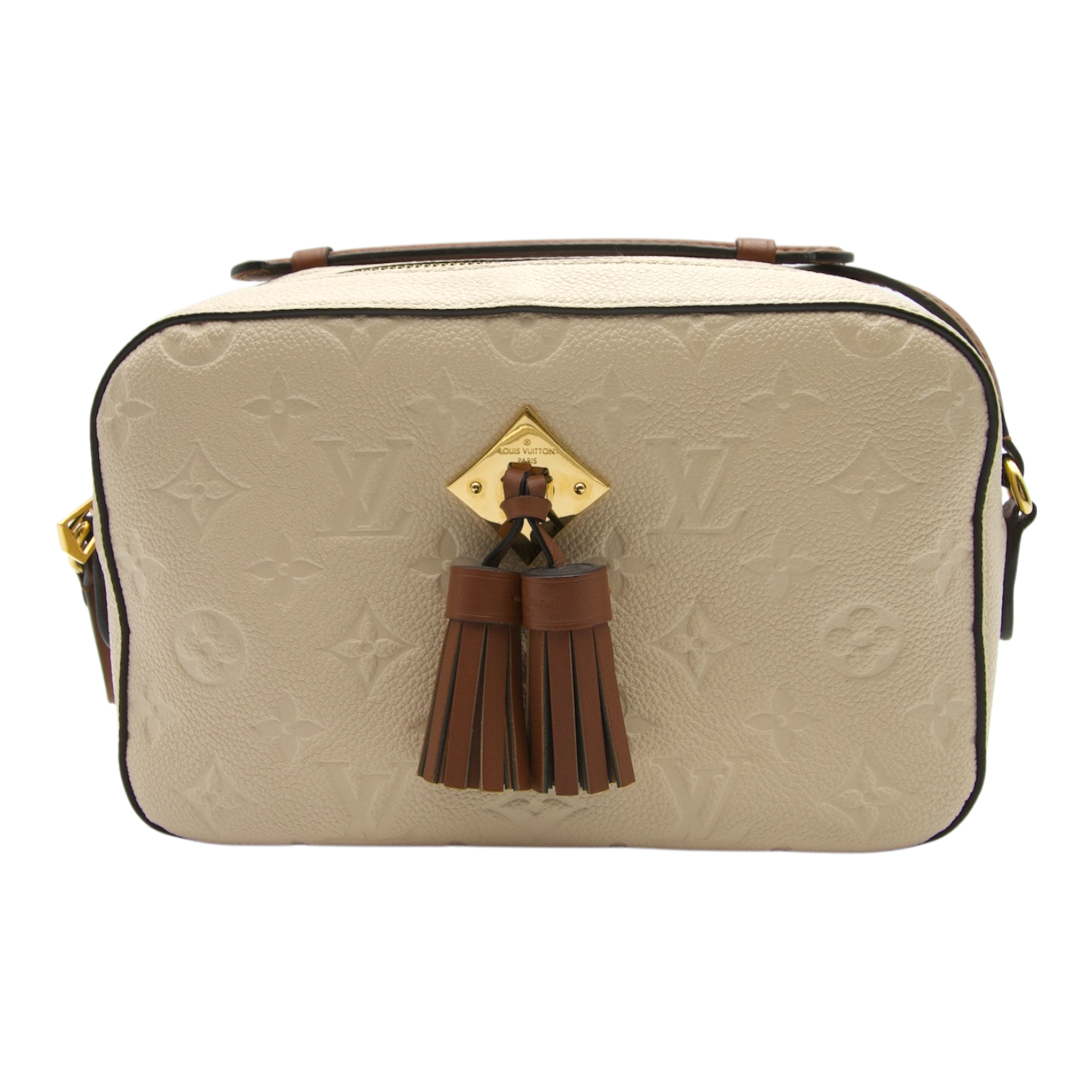 Louis Vuitton Saintonge Crossbody Bag Cream