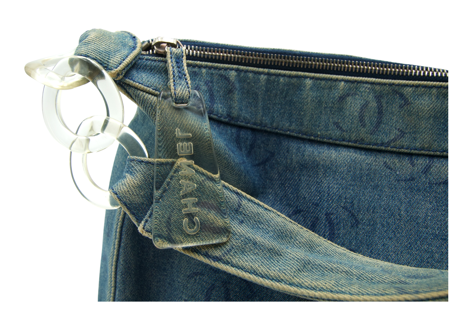 Chanel Vintage Denim Shoulder Bag