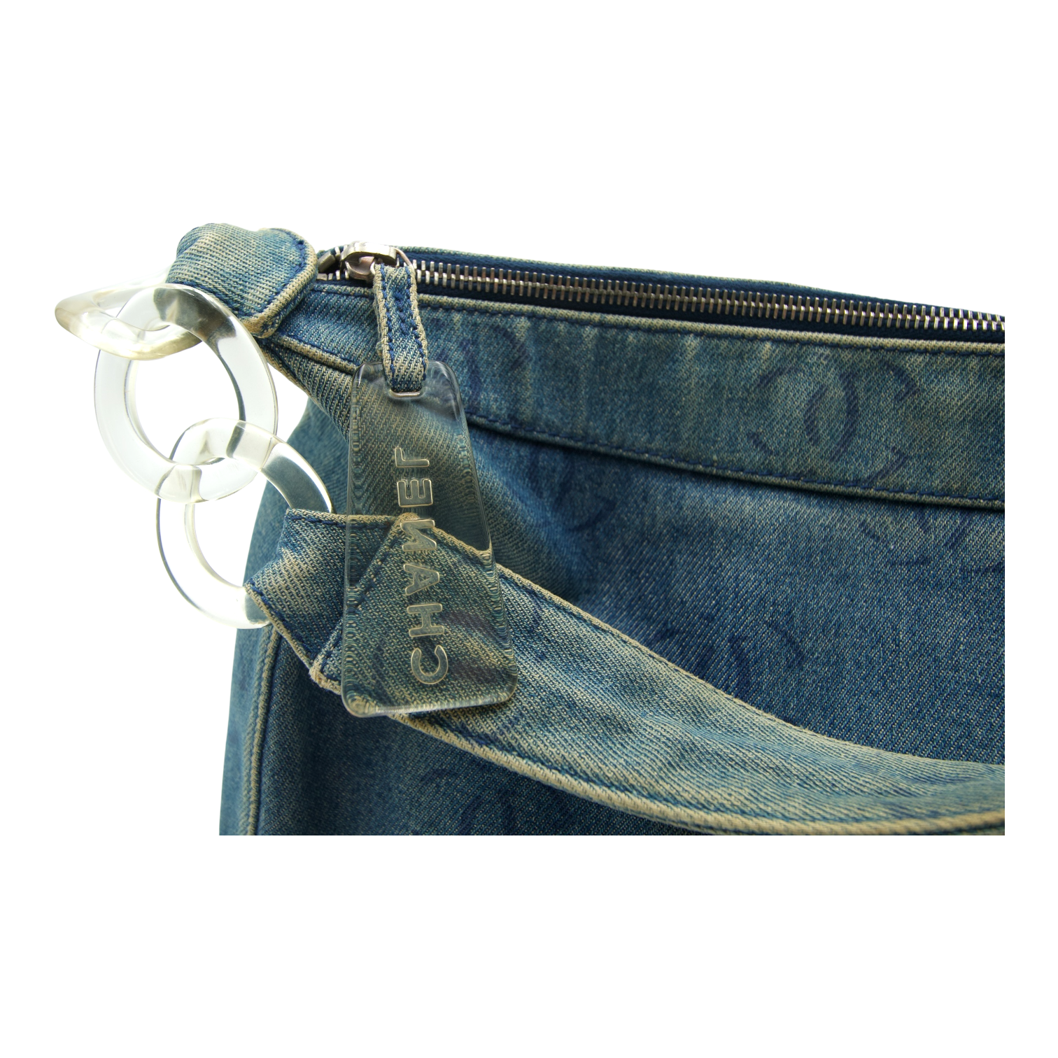 Chanel Vintage Denim Shoulder Bag