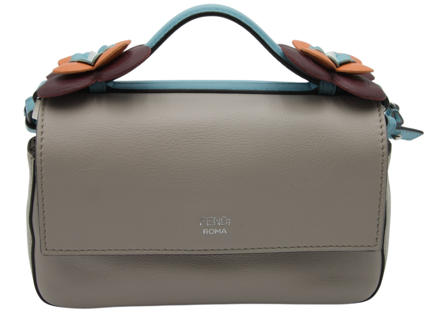 Fendi Micro Flowerland Double Baguette Bag