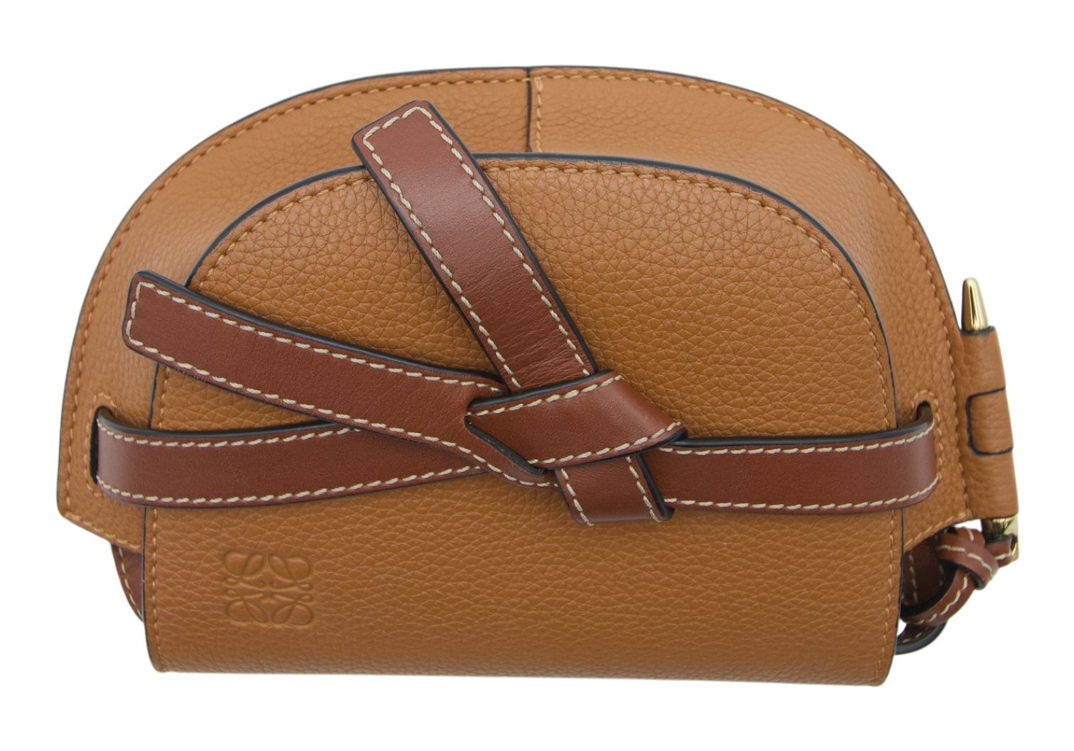 Loewe Gate Dual Crossbody Mini Caramel Soft Grain Calfskin