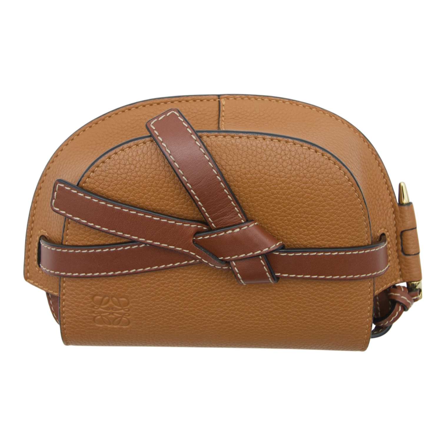 Loewe Gate Dual Crossbody Mini Caramel Soft Grain Calfskin