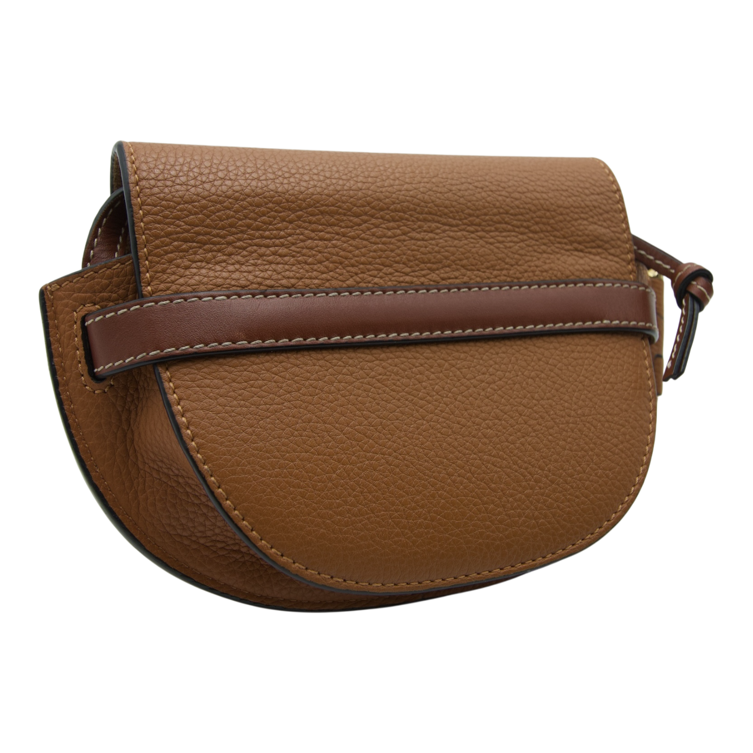 Loewe Gate Dual Crossbody Mini Caramel Soft Grain Calfskin