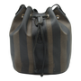 Fendi Pequin Stripe Bucket Bag