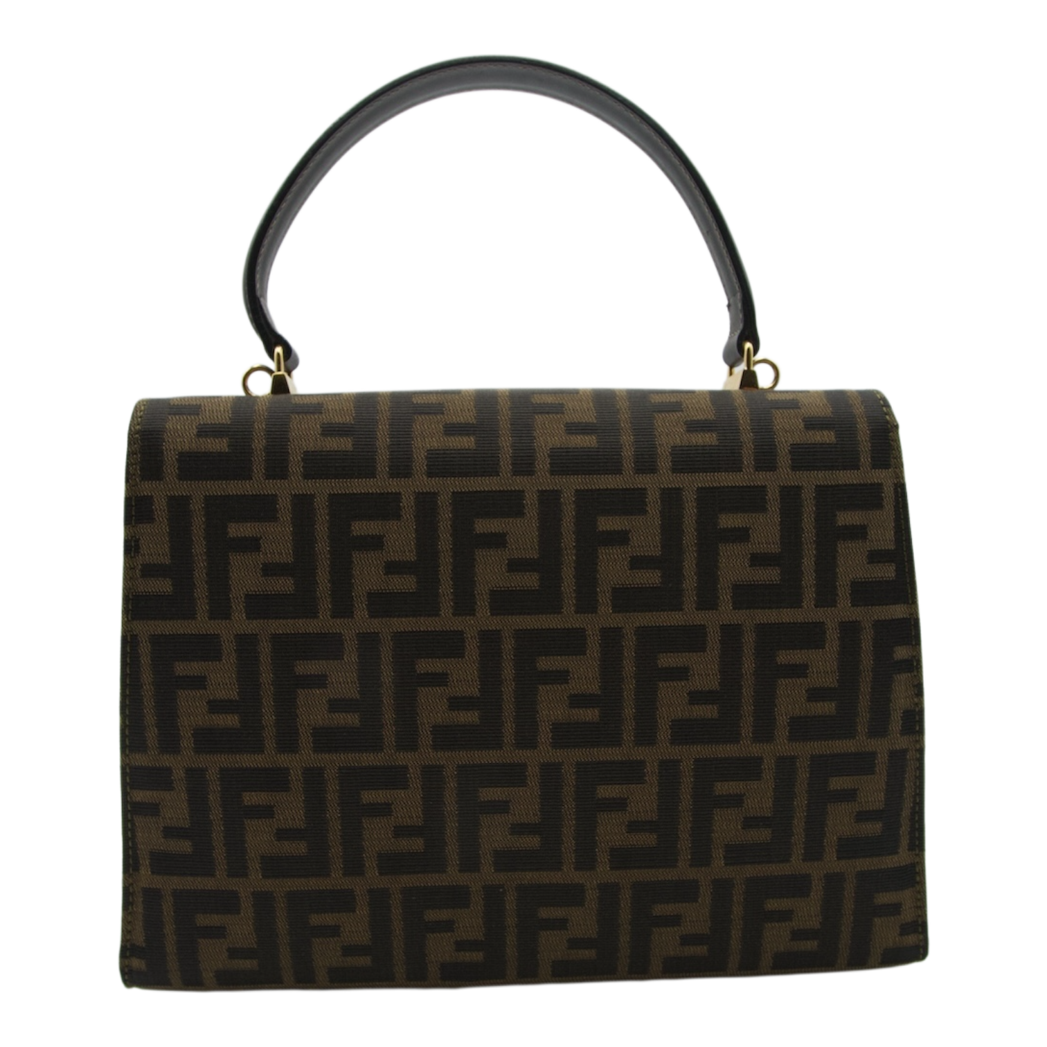 Fendi Vintage Zucca Top Handle Satchel