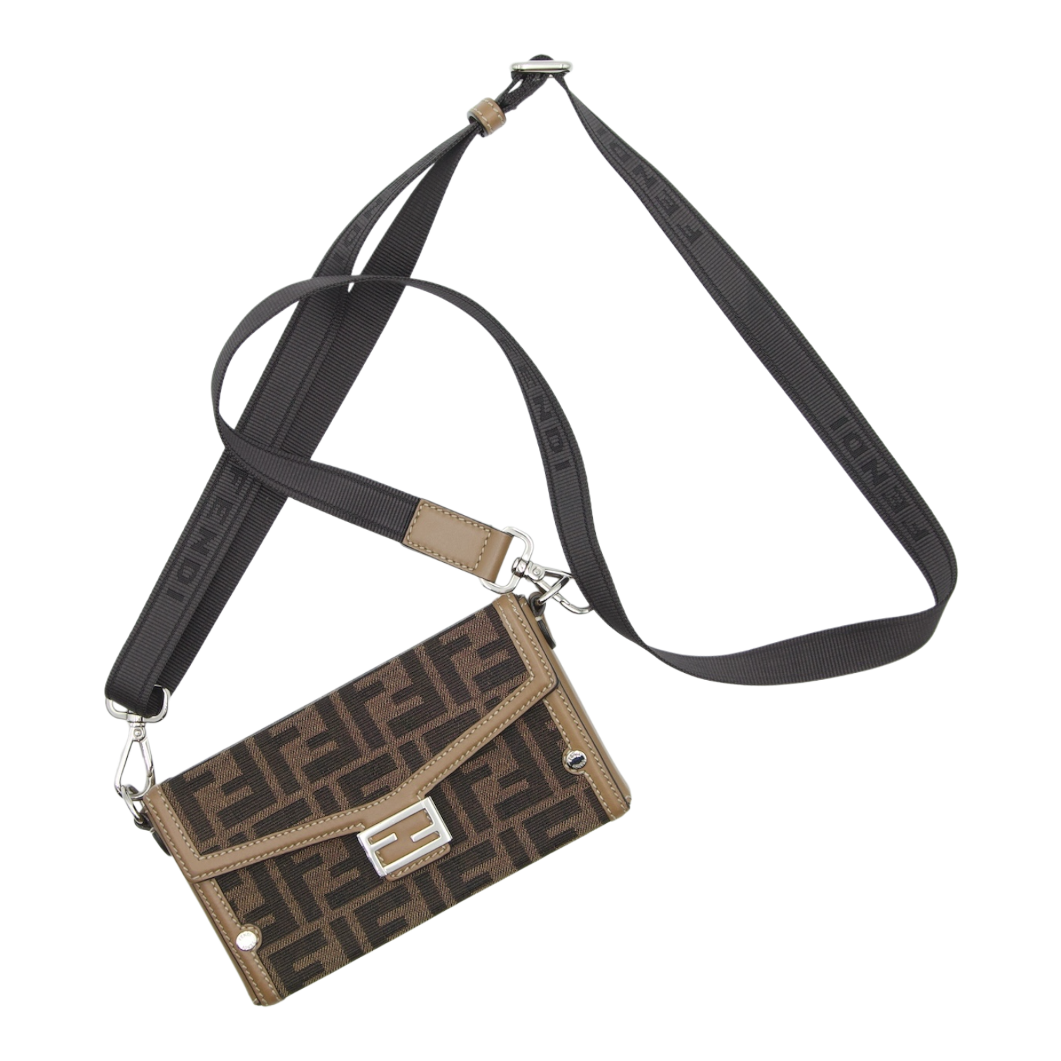 Fendi Zucca Vintage Trunk Brown