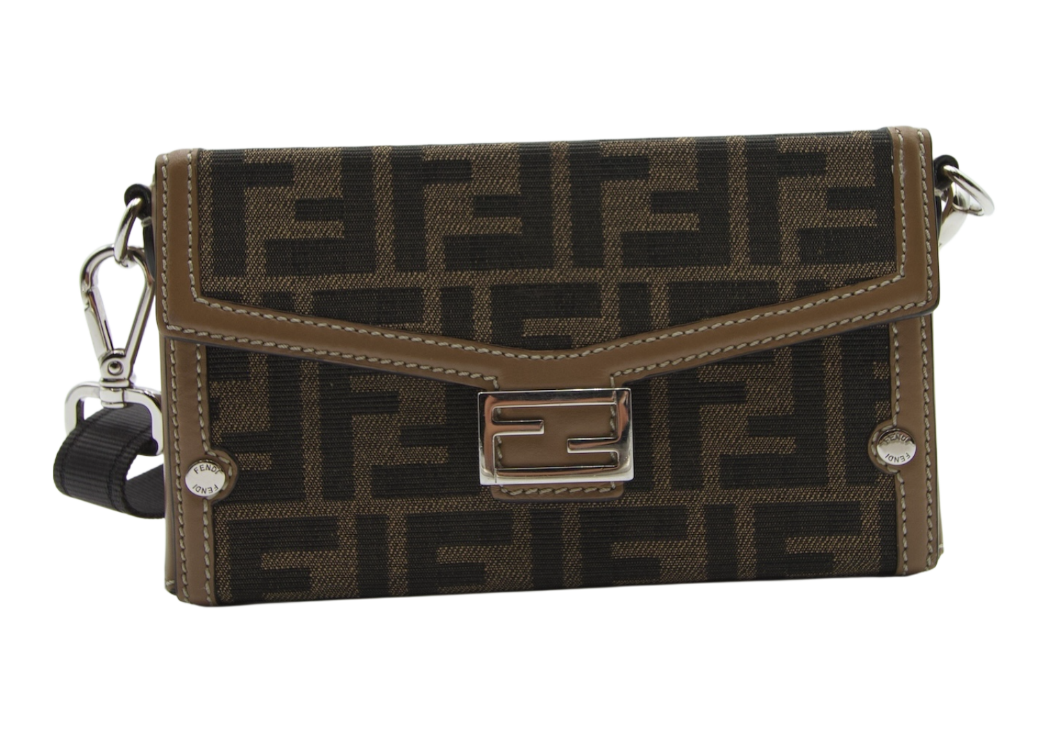 Fendi Zucca Vintage Trunk Brown