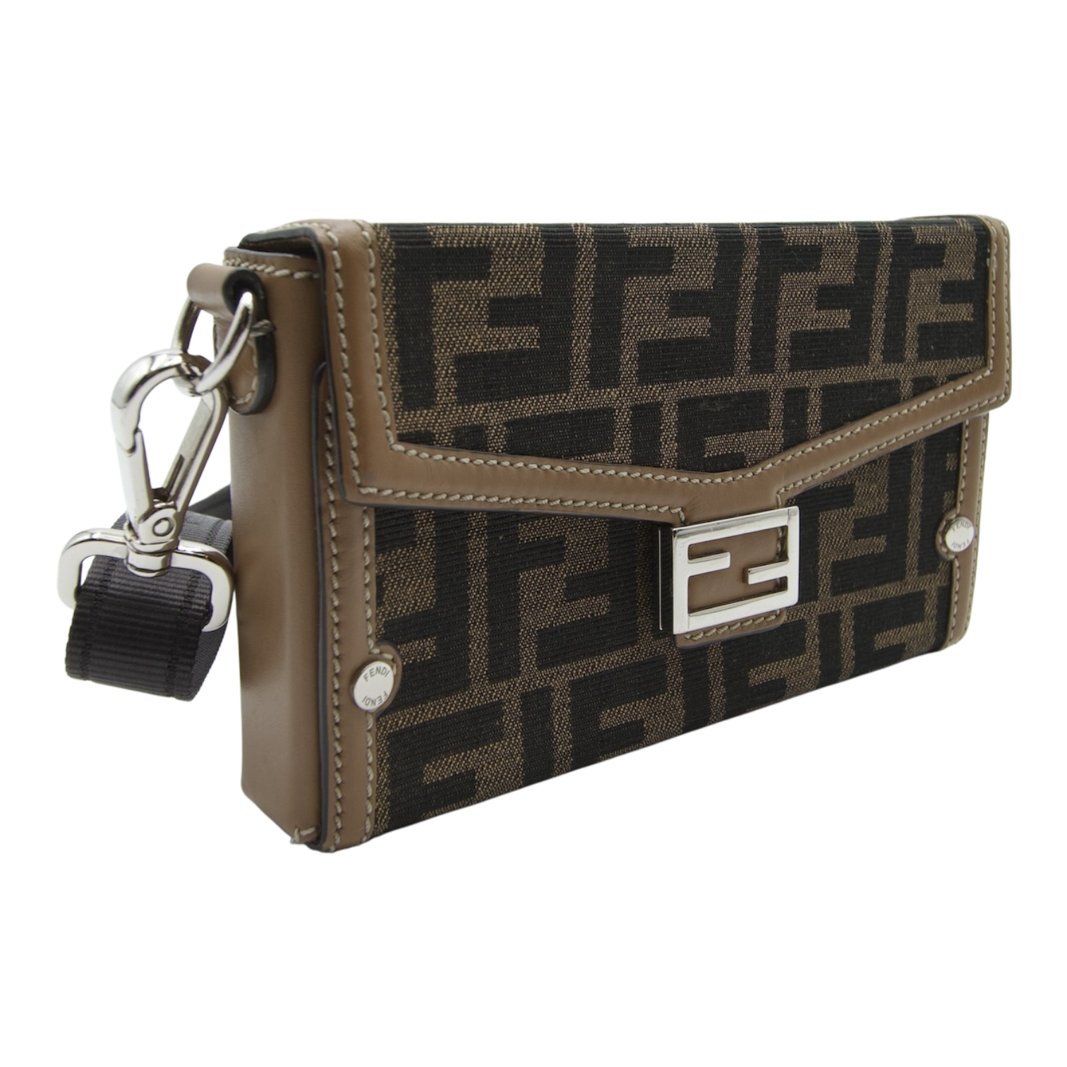 Fendi Zucca Vintage Trunk Brown