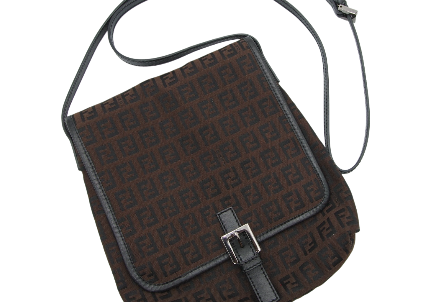 Fendi Zucca Canvas Shoulderbag