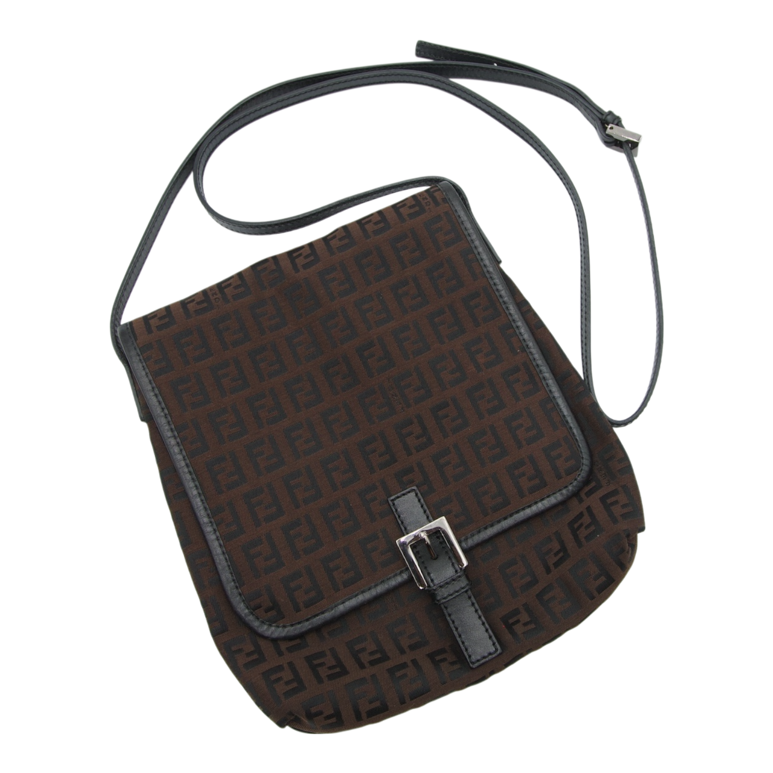 Fendi Zucca Canvas Shoulderbag