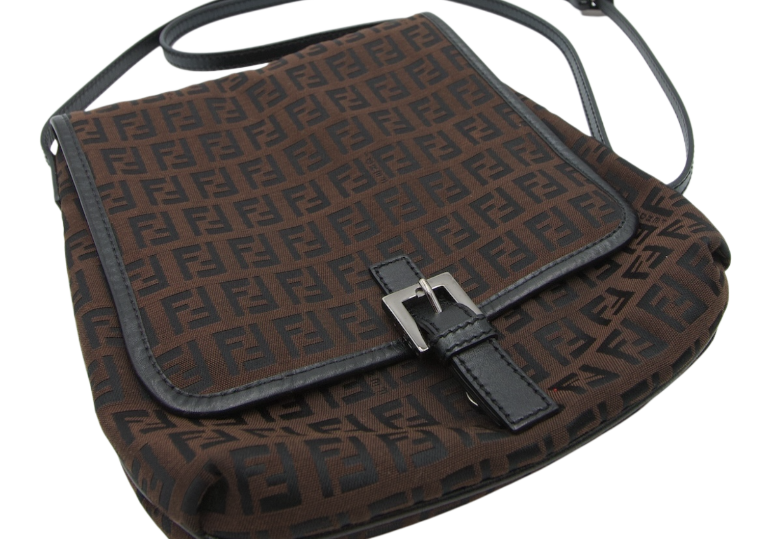 Fendi Zucca Canvas Shoulderbag