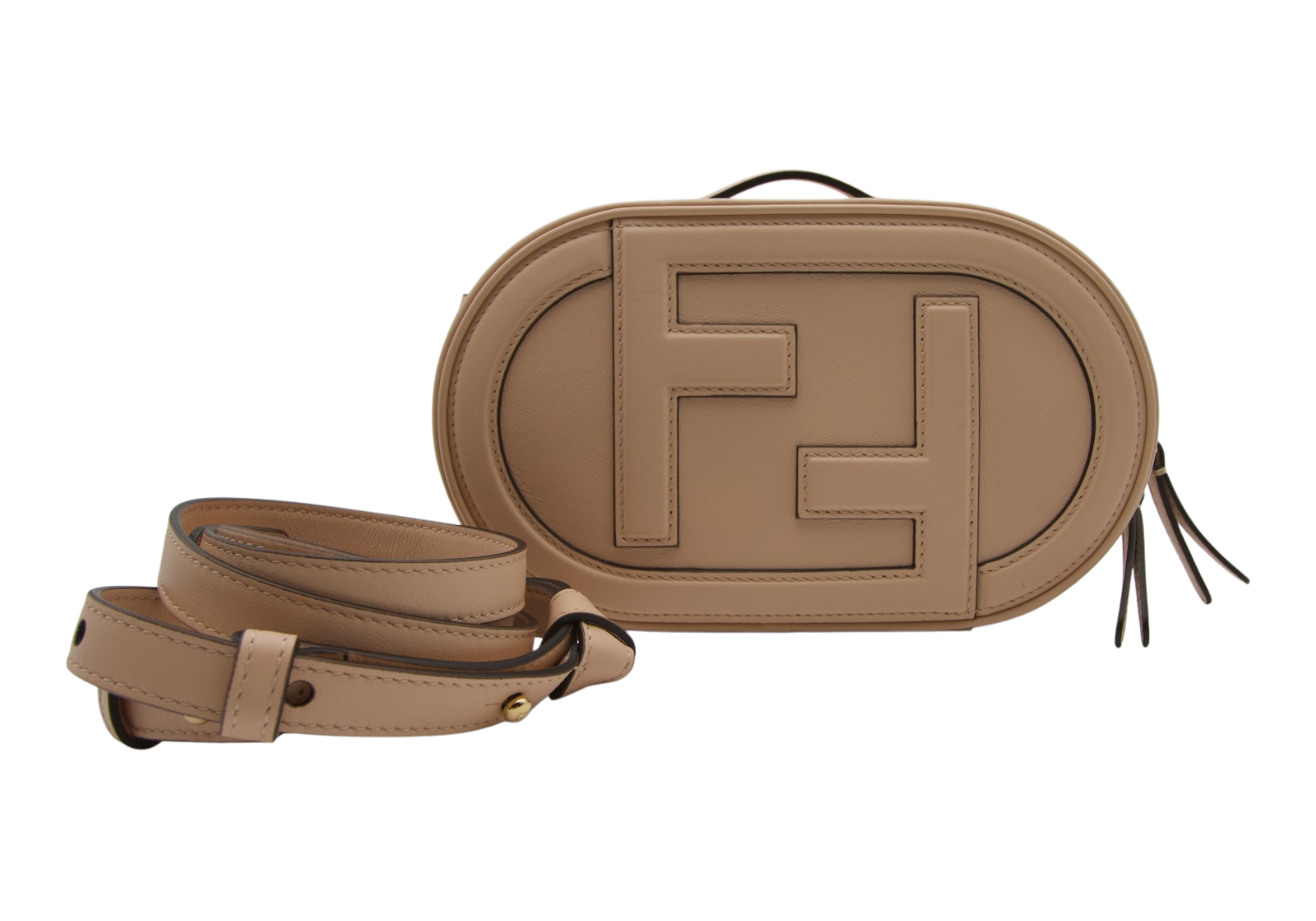 Fendi Roma Oval Camera Crossbody