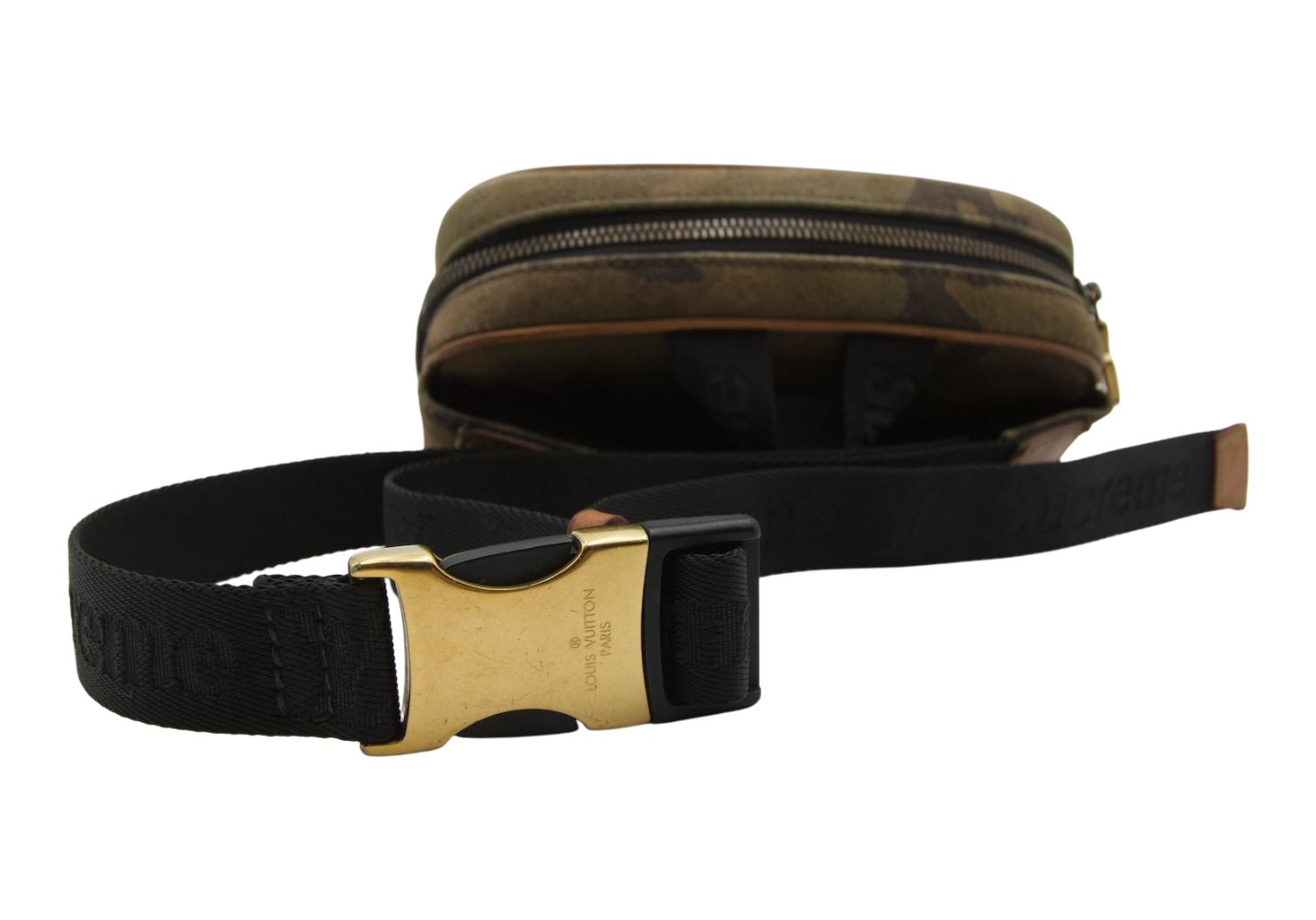 Louis Vuitton x Supreme Camo Belt Bag