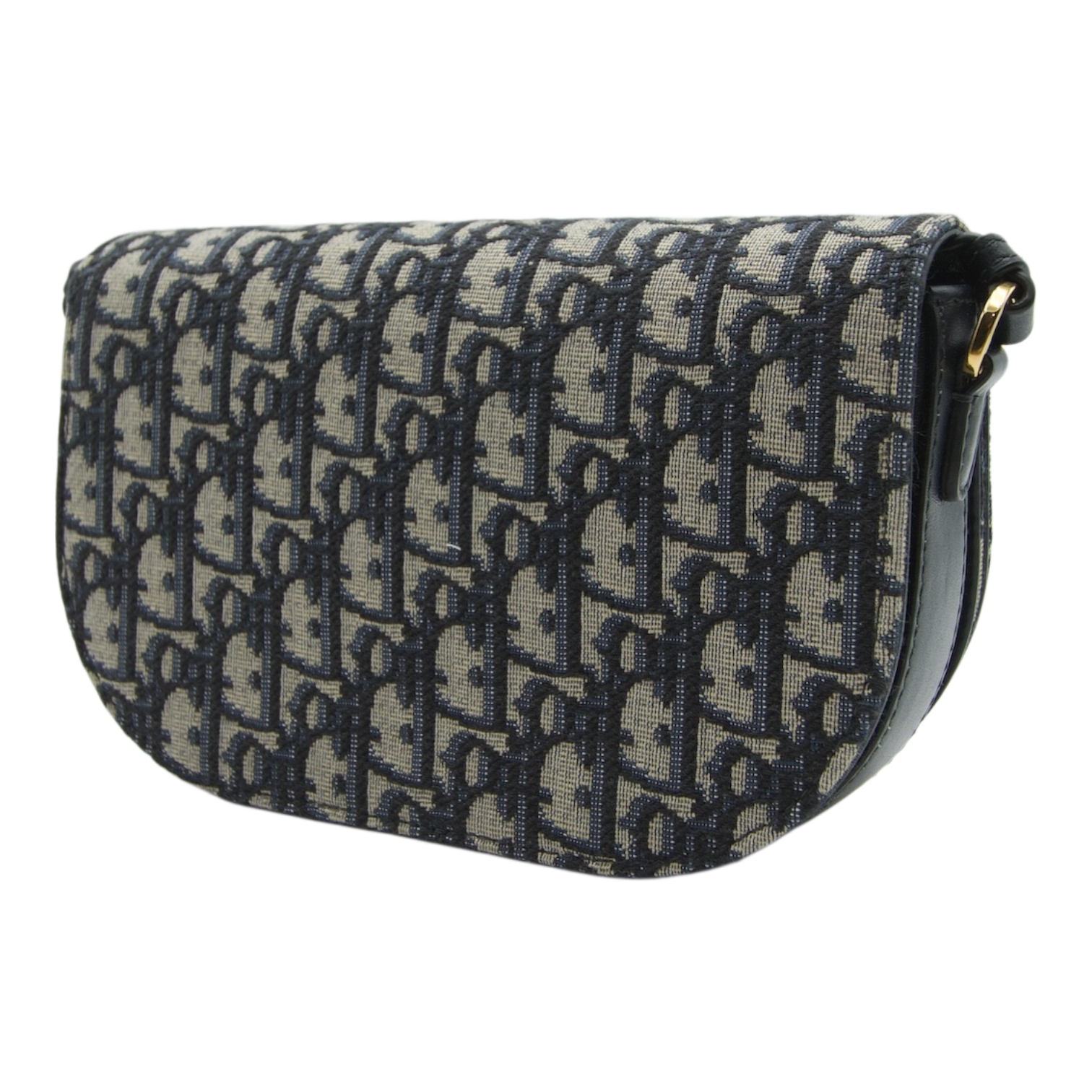 Dior CD Bag, Blue Canvas Small