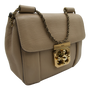 Chloé Elsie Beige Leather Shoulder Bag