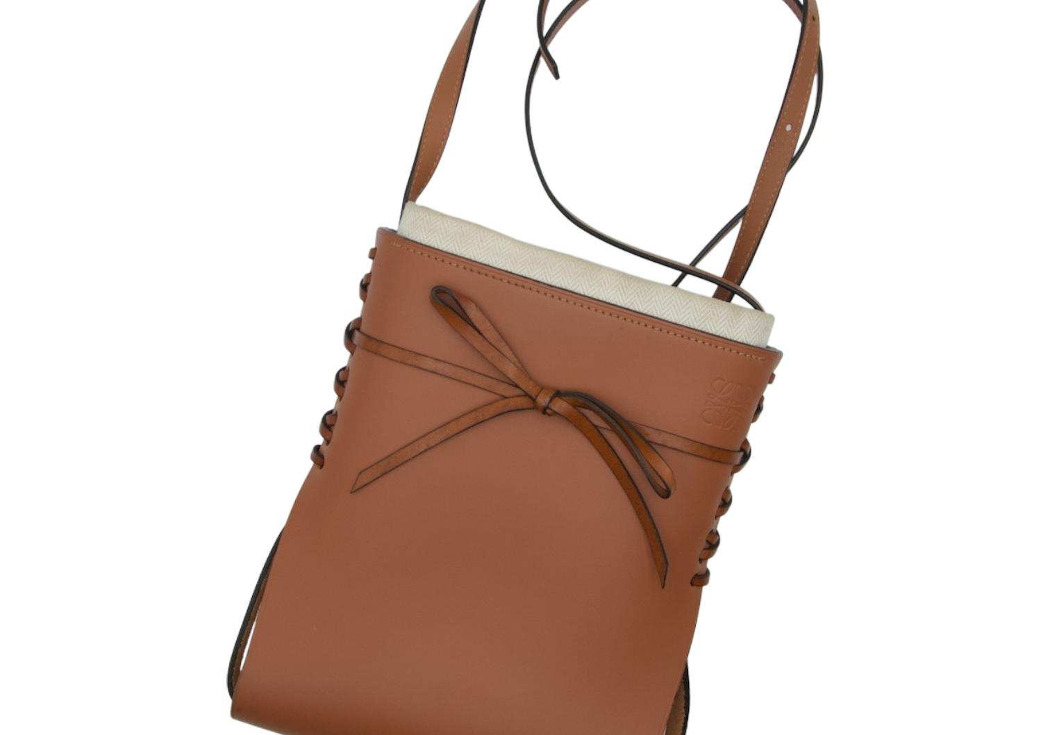 Loewe Flamenco Bag Tan Calfskin