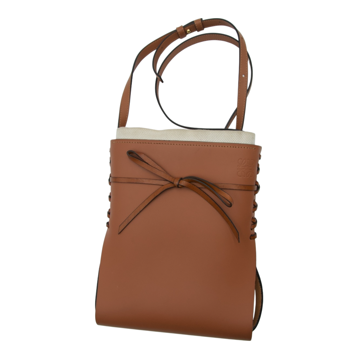 Loewe Flamenco Bag Tan Calfskin