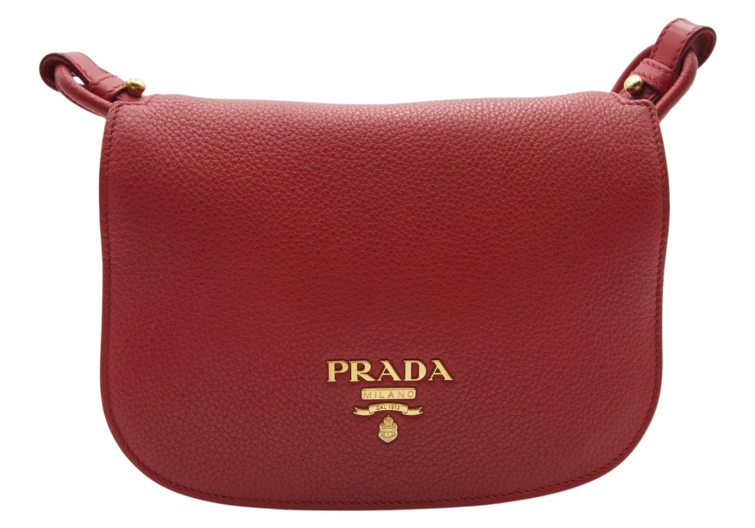 Prada Leather Shoulderbag, Red