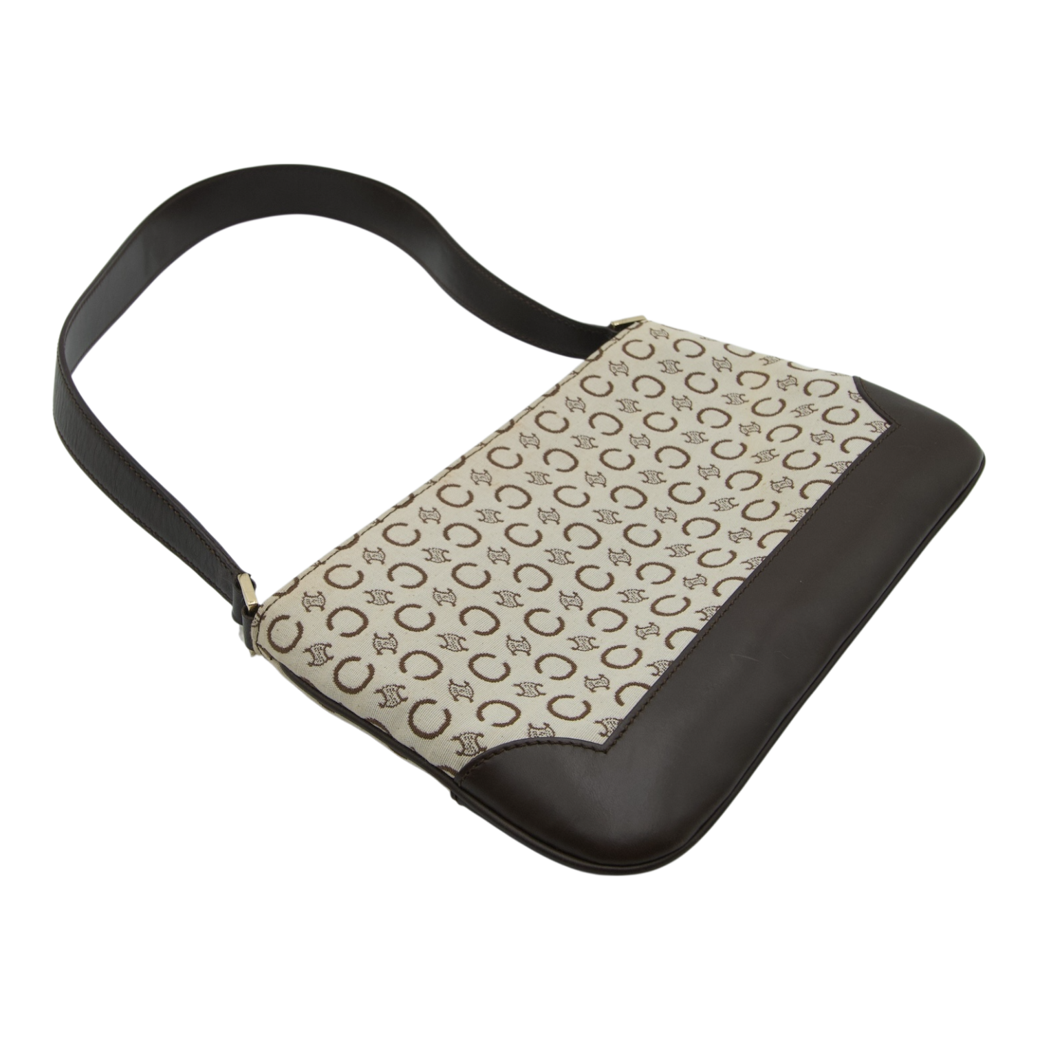Celine Macadam Canvas Shoulder Bag
