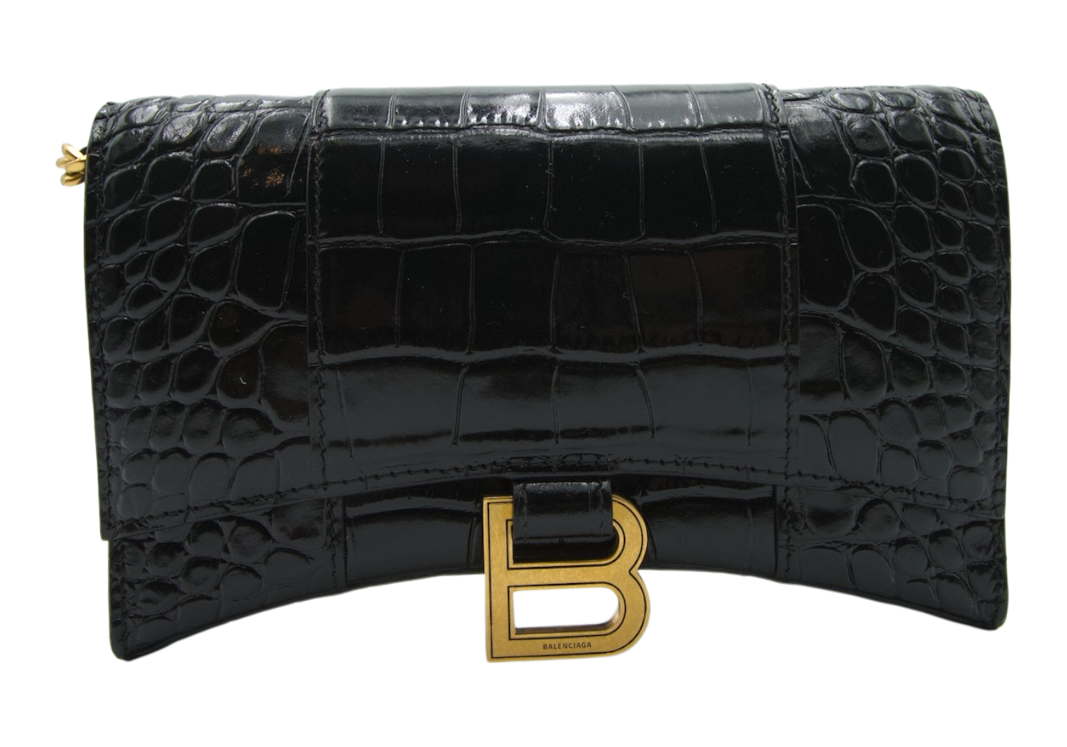 Balenciaga Hourglass Wallet on Chain