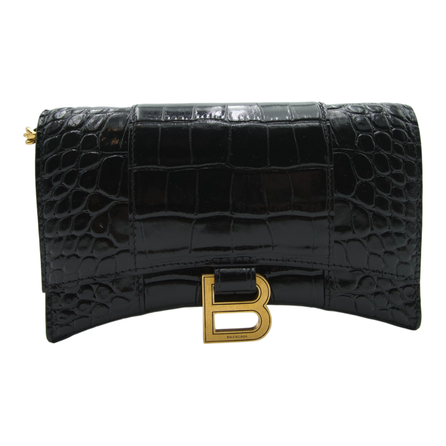 Balenciaga Hourglass Wallet on Chain