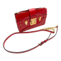 Louis Vuitton Vernis Trunk Clutch Crossbody Red
