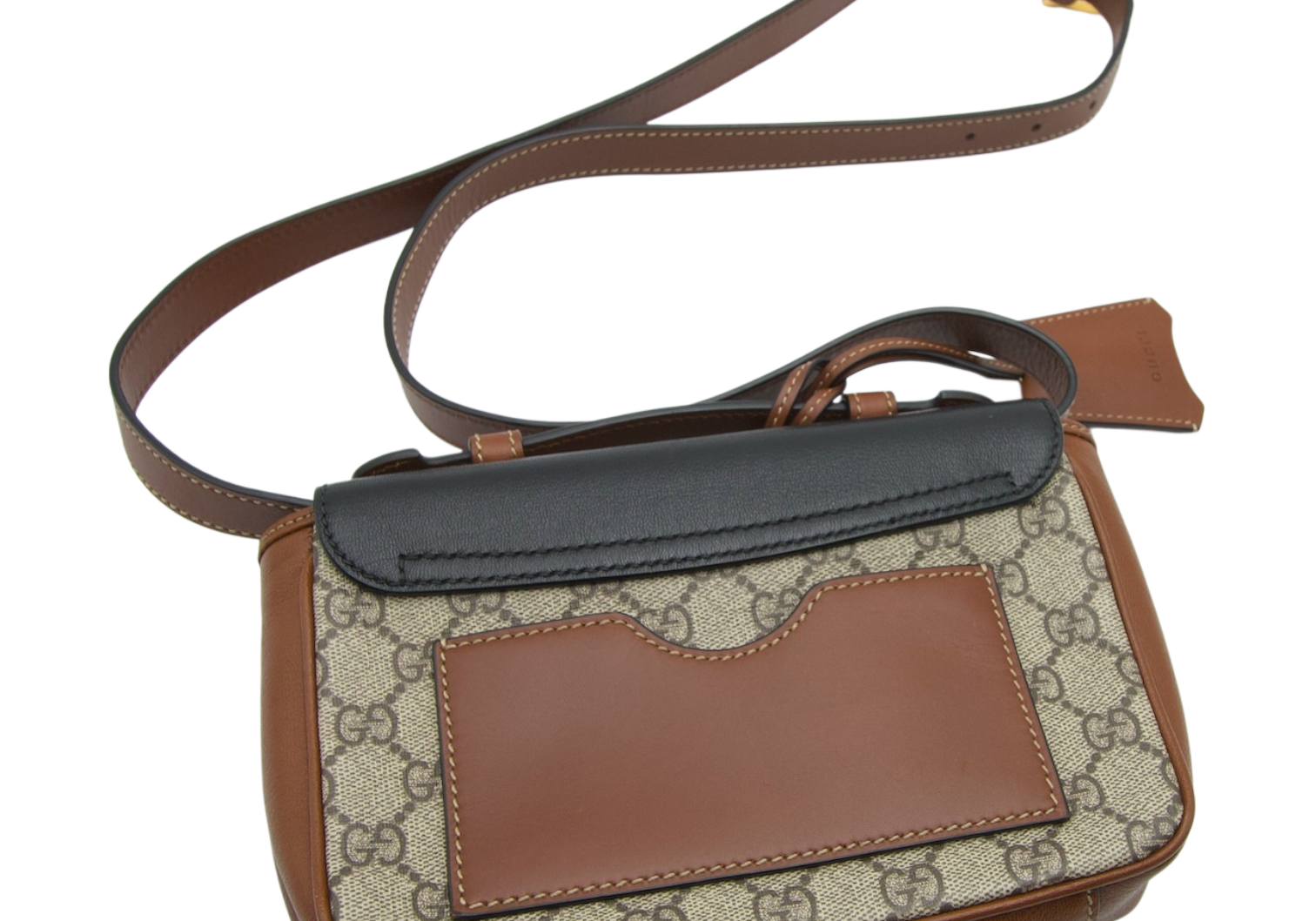 Gucci Padlock GG Supreme Small Shoulder Bag Tri-Color