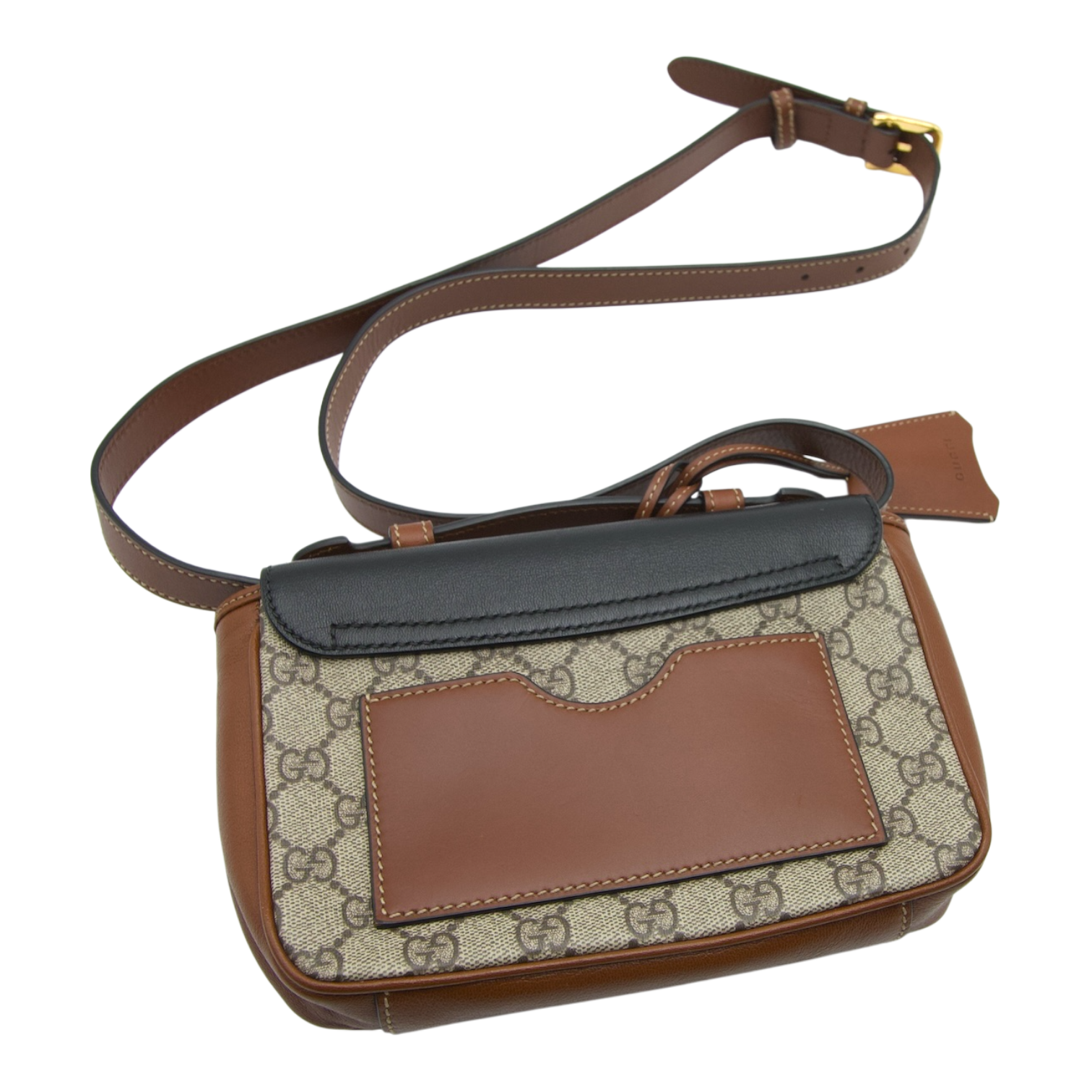 Gucci Padlock GG Supreme Small Shoulder Bag Tri-Color