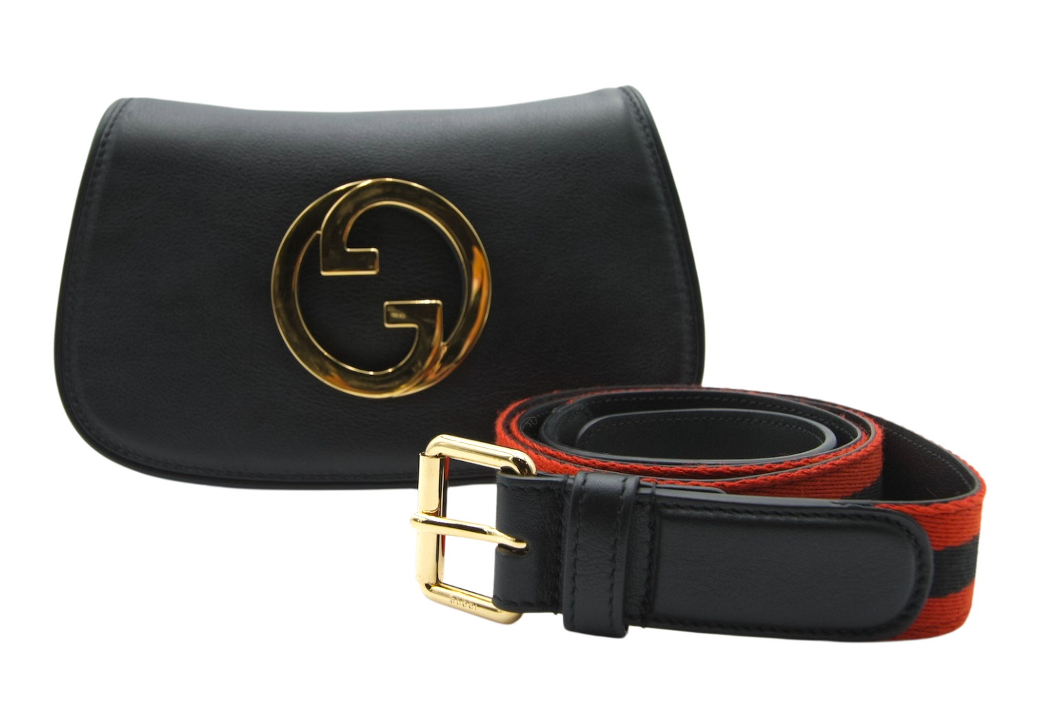 Gucci Blondie Leather Belt Bag Black