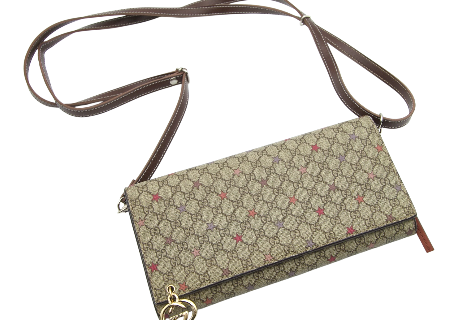 GG Supreme Stars Print Crossbody Bag