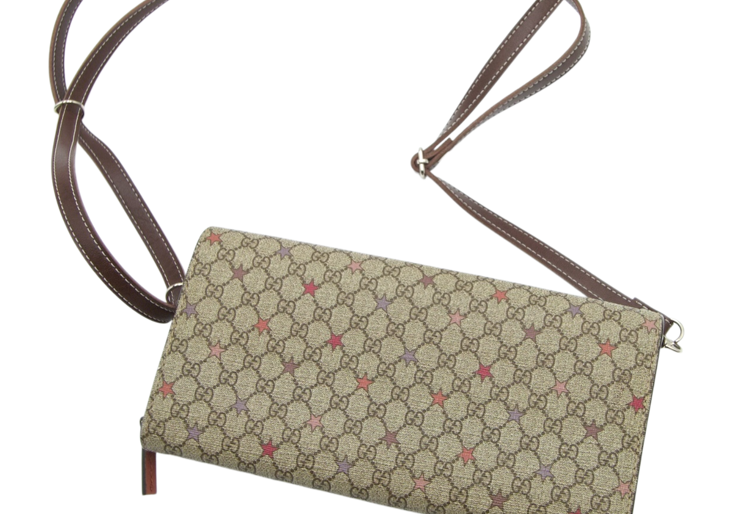 GG Supreme Stars Print Crossbody Bag