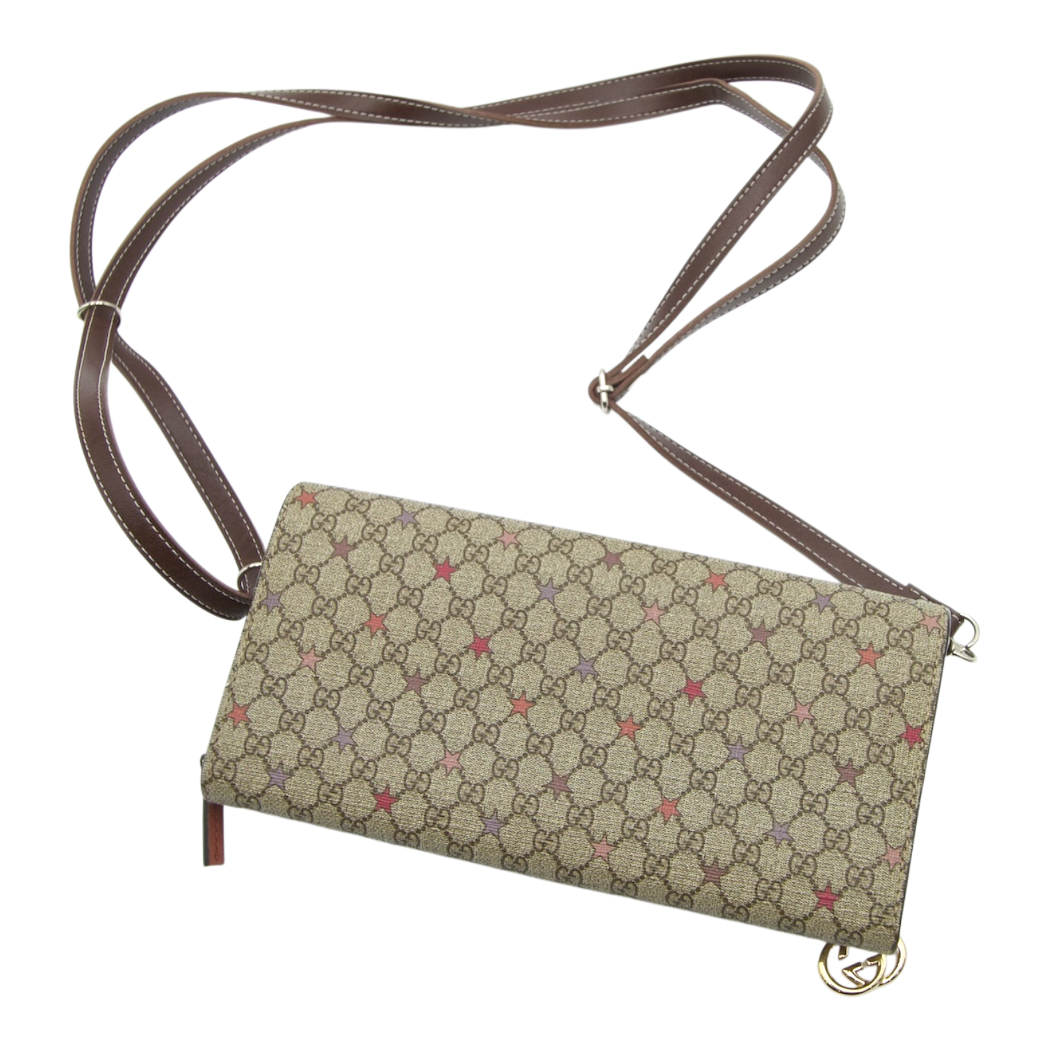 GG Supreme Stars Print Crossbody Bag